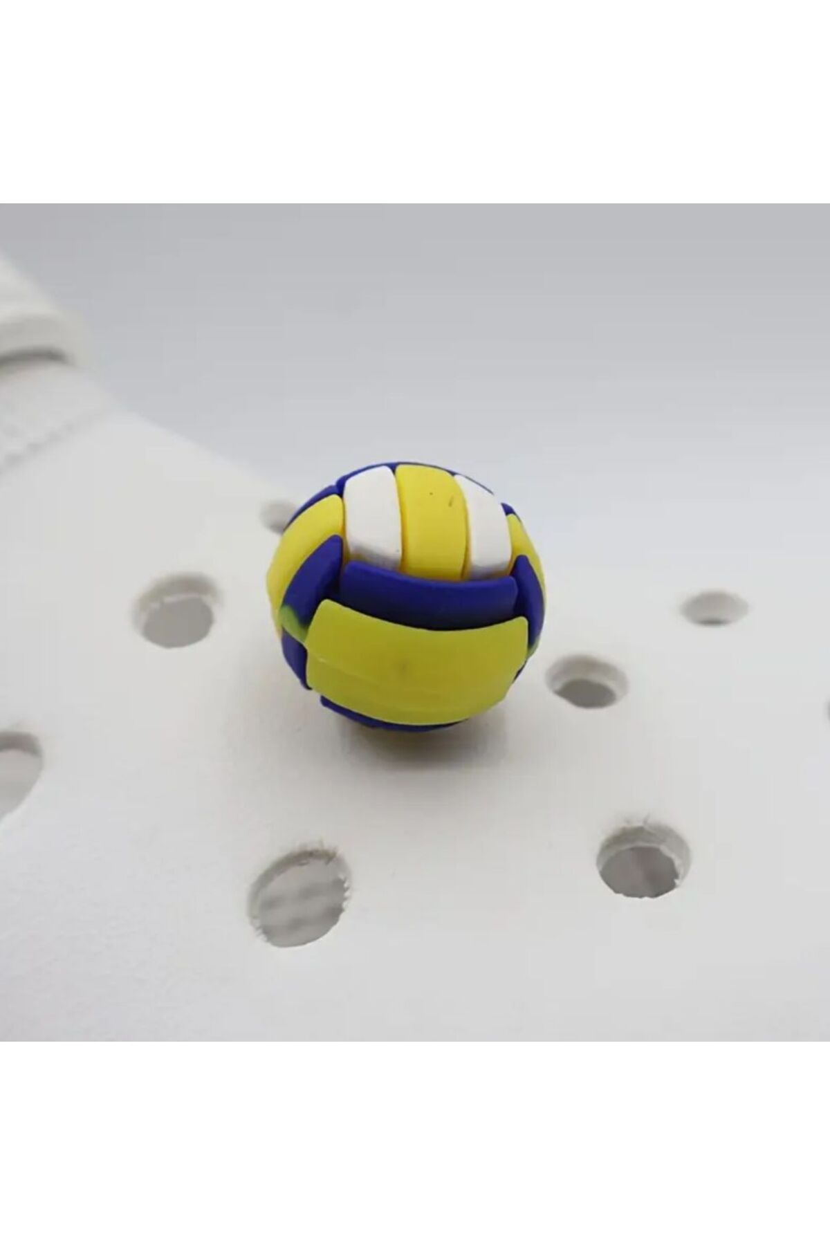 OZN AKSESUAR 3D Jibbitz Terlik Süsü 3 Boyutlu Terlik süsü, voleybol topu terlik süsü, top terlik süsü j703