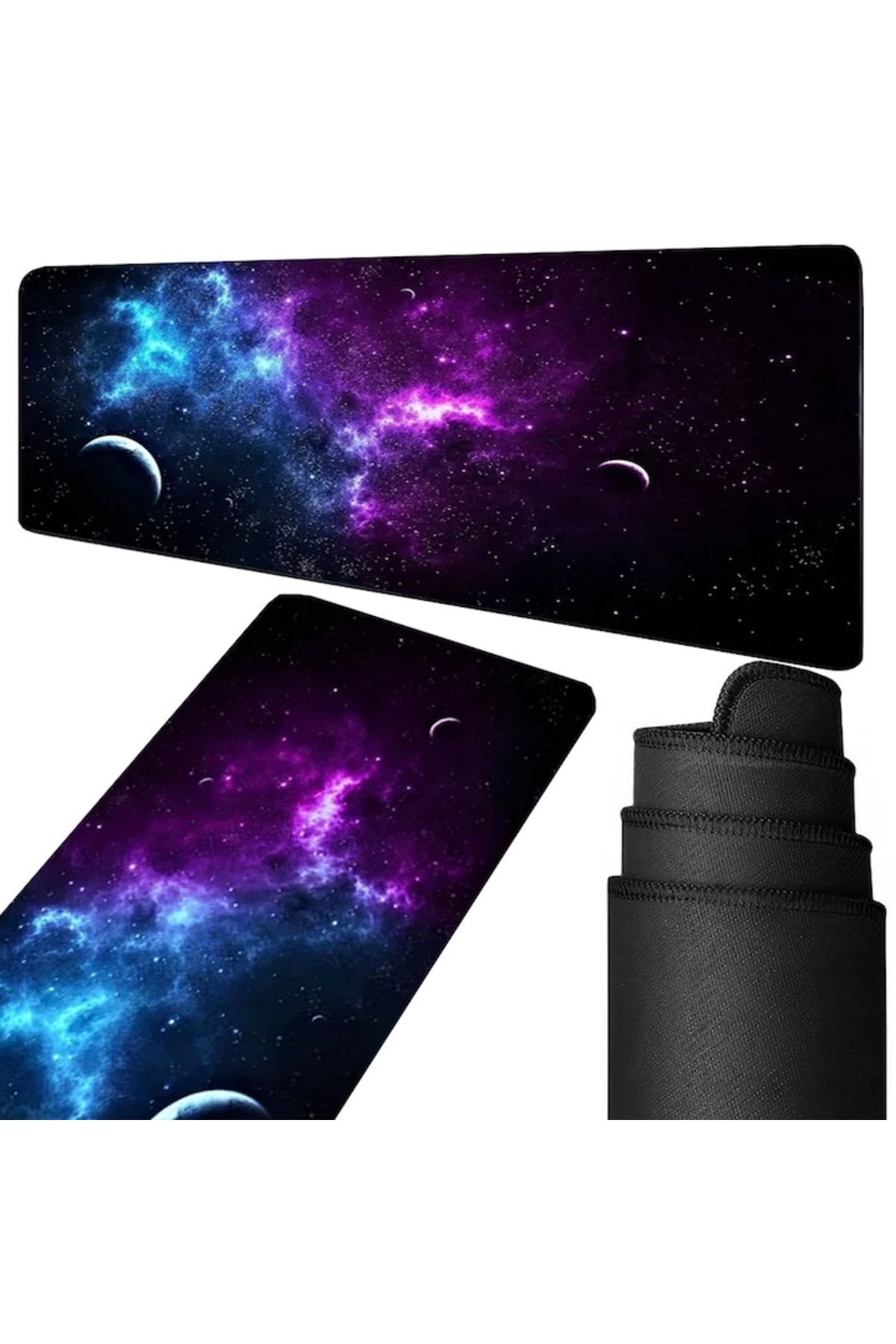 varioshop-VarioShop® gaming mousepad, Galaxia model, Made of flexible material, Non-stick, Rezi 9