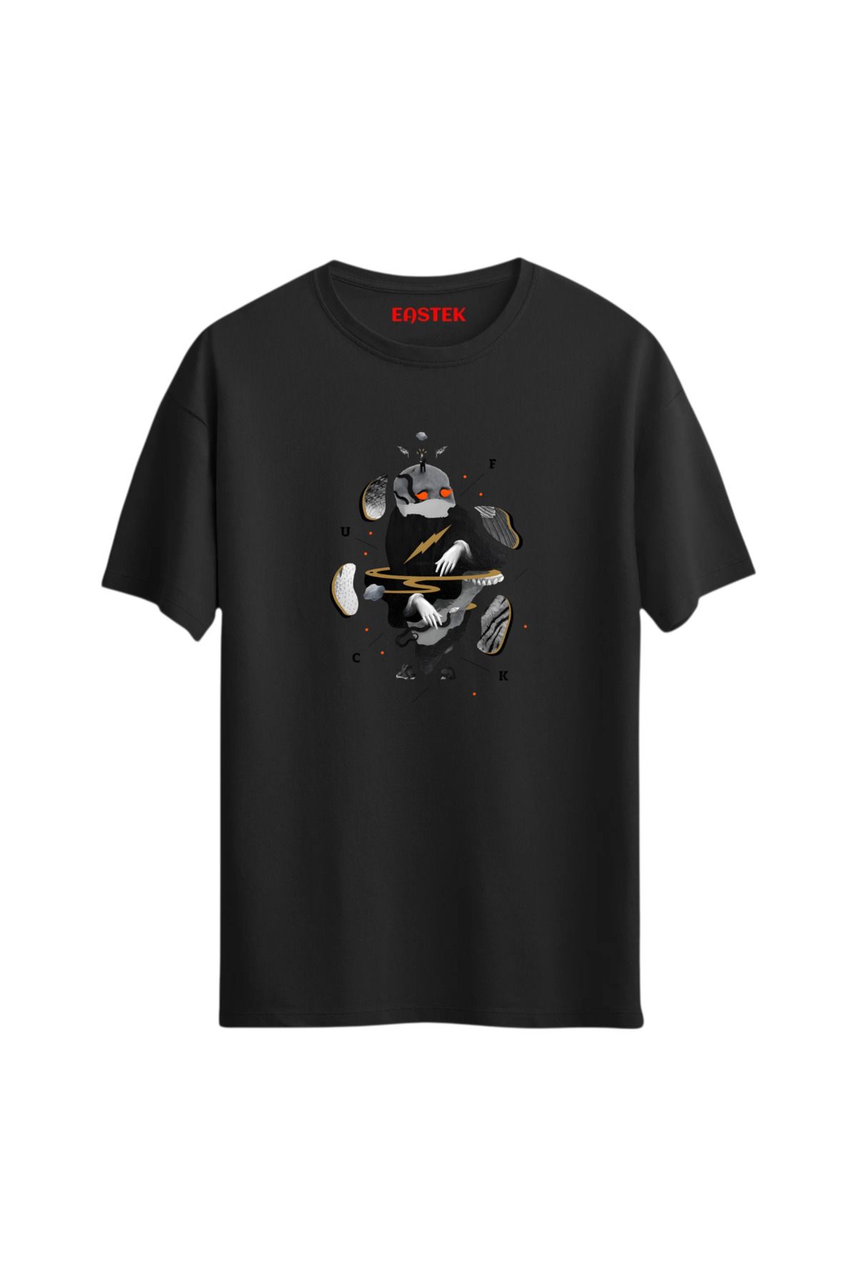 Eastek Molecular Reverie Unisex Baskılı Tasarım Tshirt