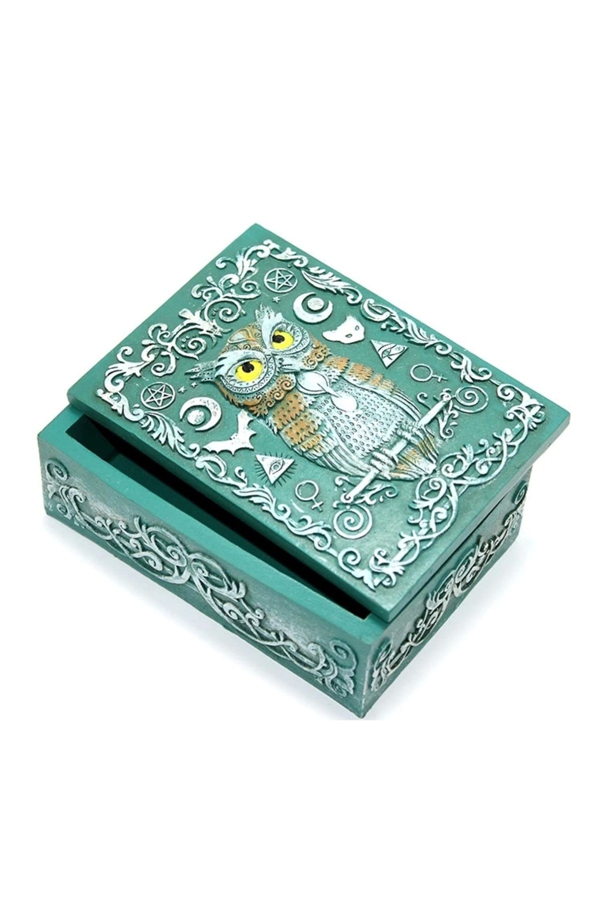 No8 Home Polyester Baykuş Tasarımı Kutu Alk2364