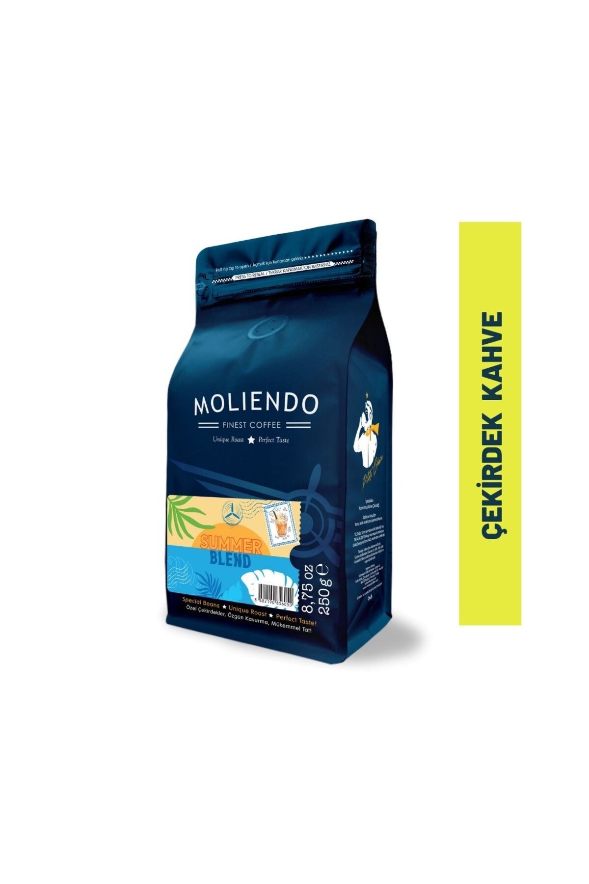 Moliendo Finest Coffee Summer Blend (Çekirdek Kahve) 250 g
