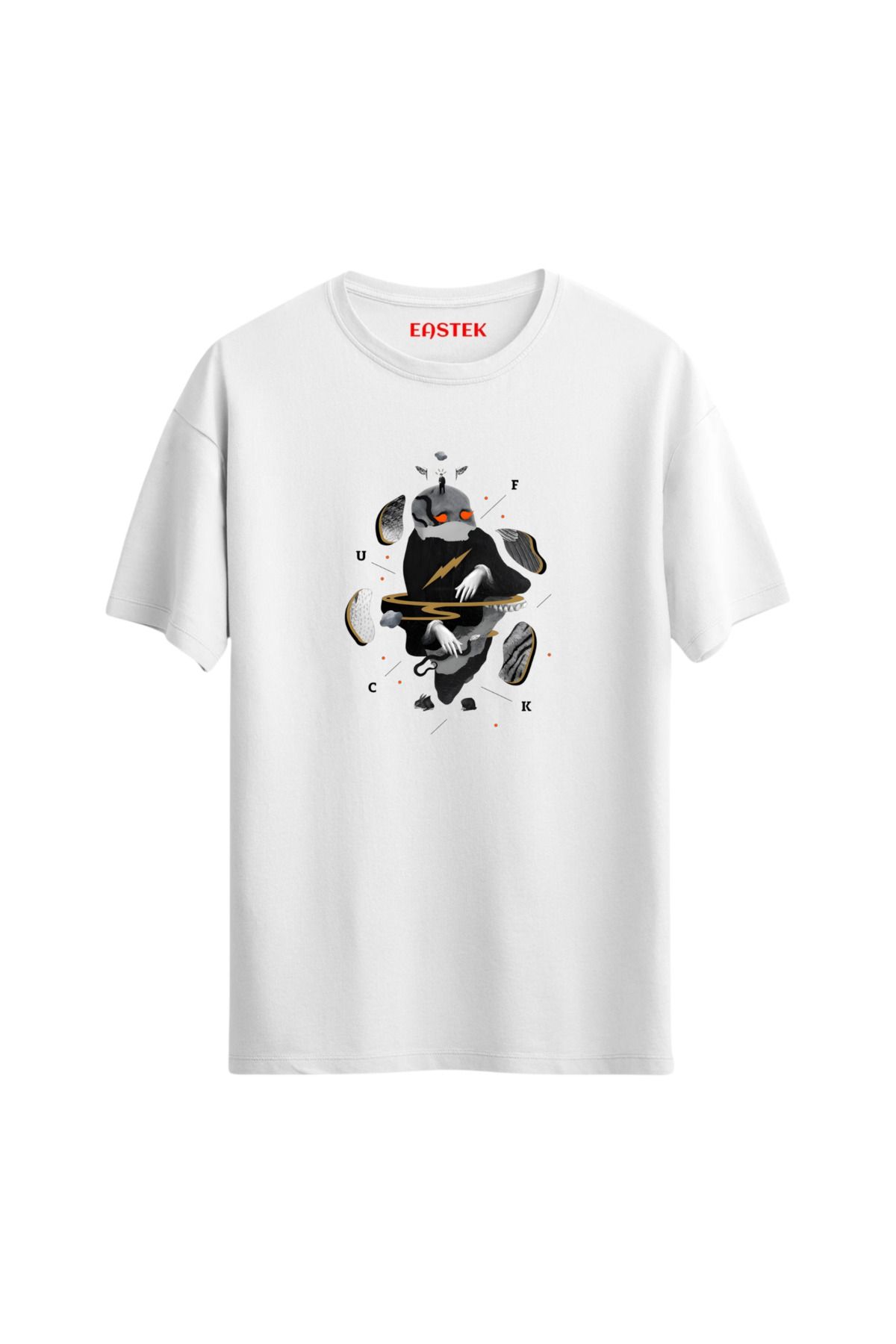 Eastek Molecular Reverie Unisex Baskılı Tasarım Tshirt