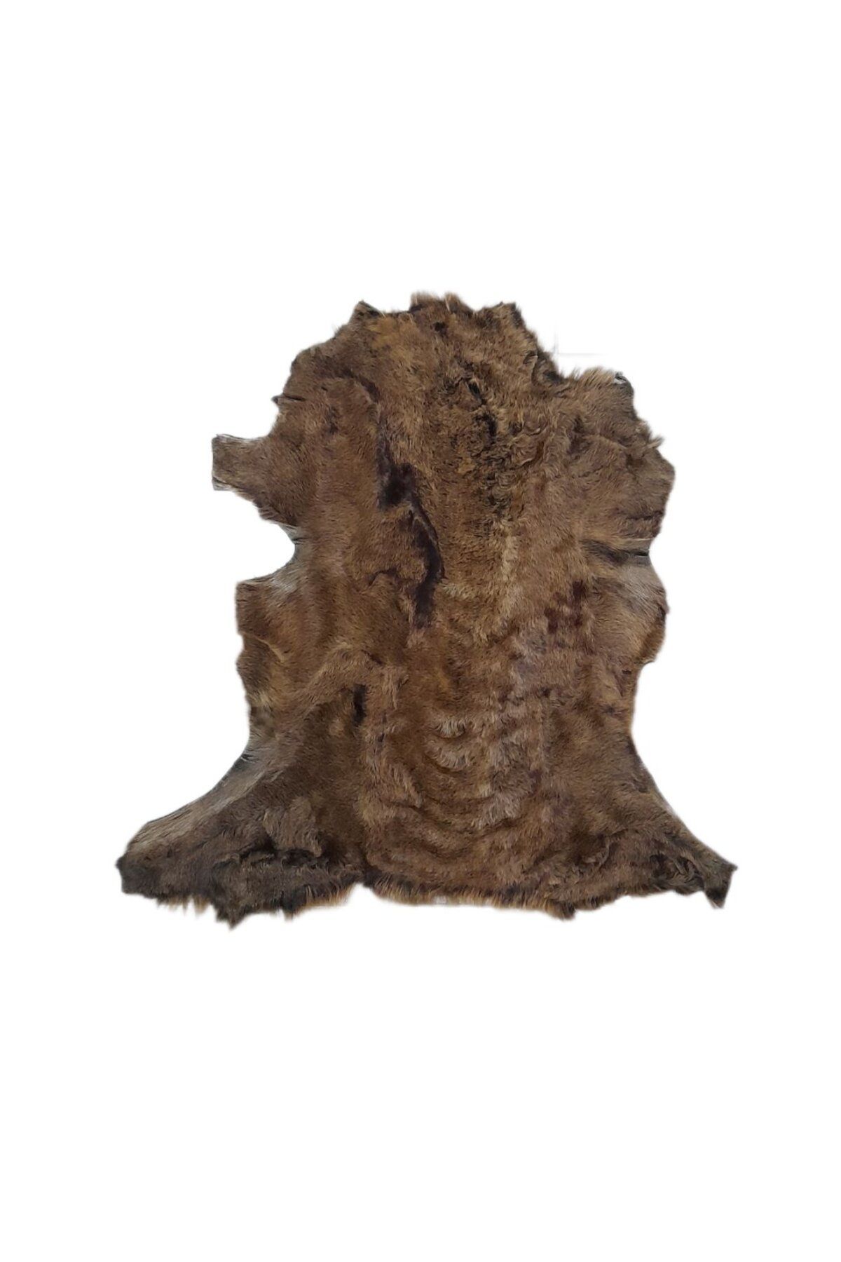 Lndr Gerçek Koyun Postu - Naturel - Kısa Tüylü - 65x45 Cm - Çok Renk - K7