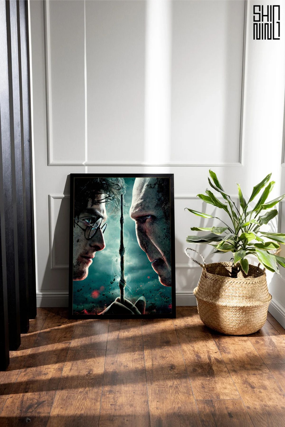 Home Çerçeveli "HARRY&VOLDEMORT" HP Afiş Tablo