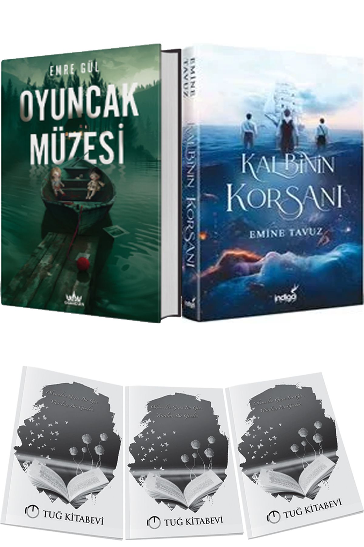 Ephesus Yayınları Oyuncak Müzesi Ciltli ve Kalbinin Korsanı Ciltli + Hediyeli