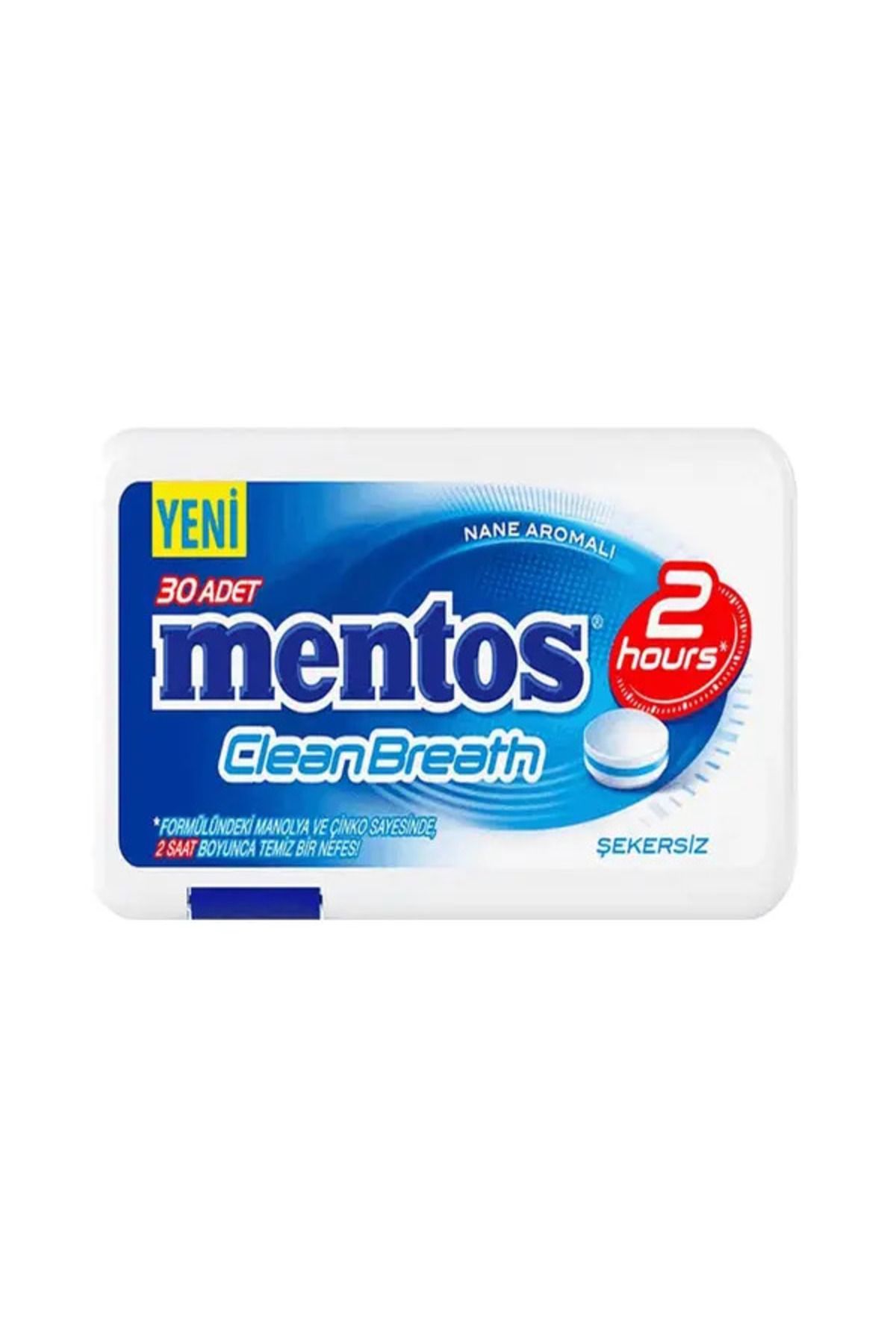 Mentos clean breath şekersiz
