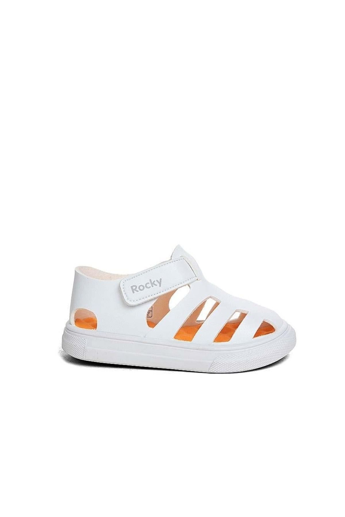 Tuğba Ortopedi 024 Unisex Çocuk Beyaz Rahat Sandalet