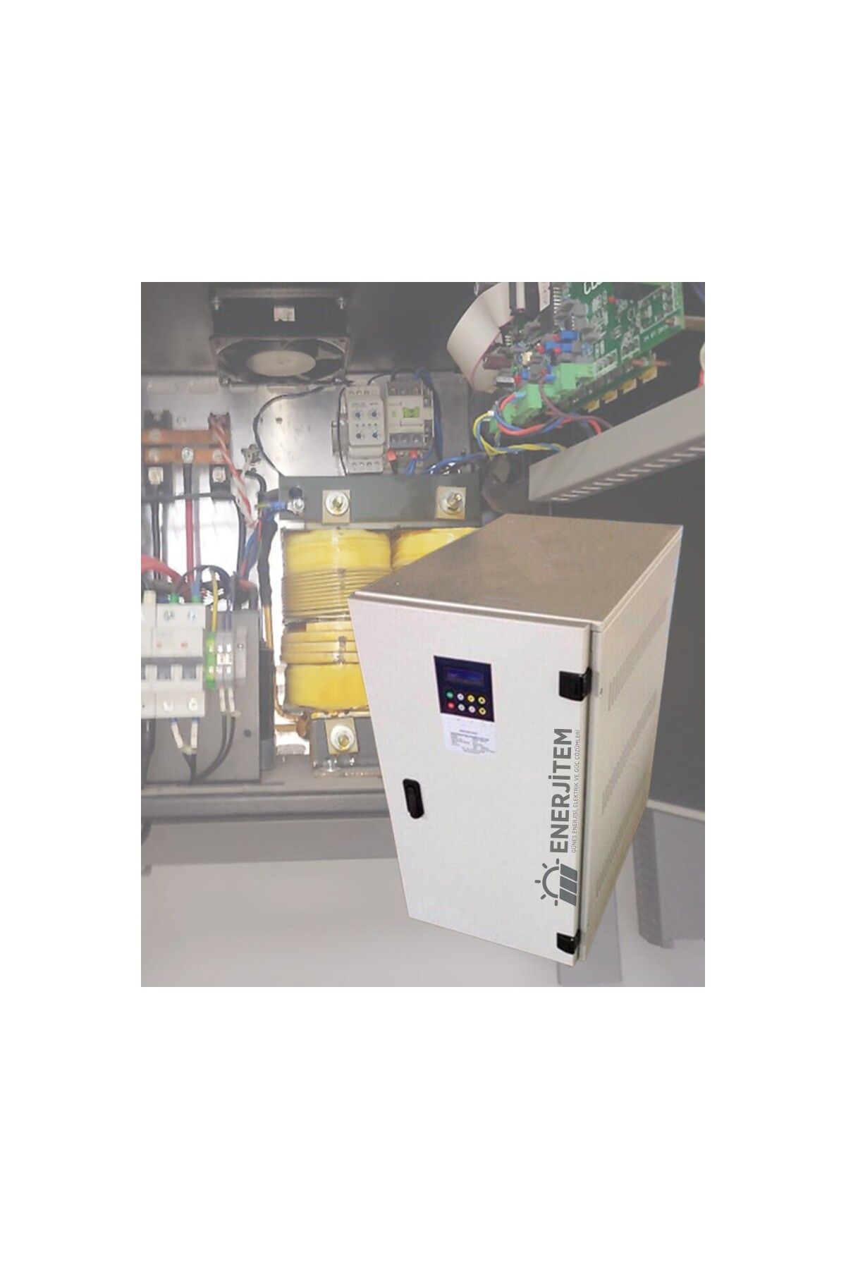 ENERJİTEM Trifaze Redresör(Rectifier),battery Charger, 380 Vac Giriş/12 Vdc 150 Ah Çıkış