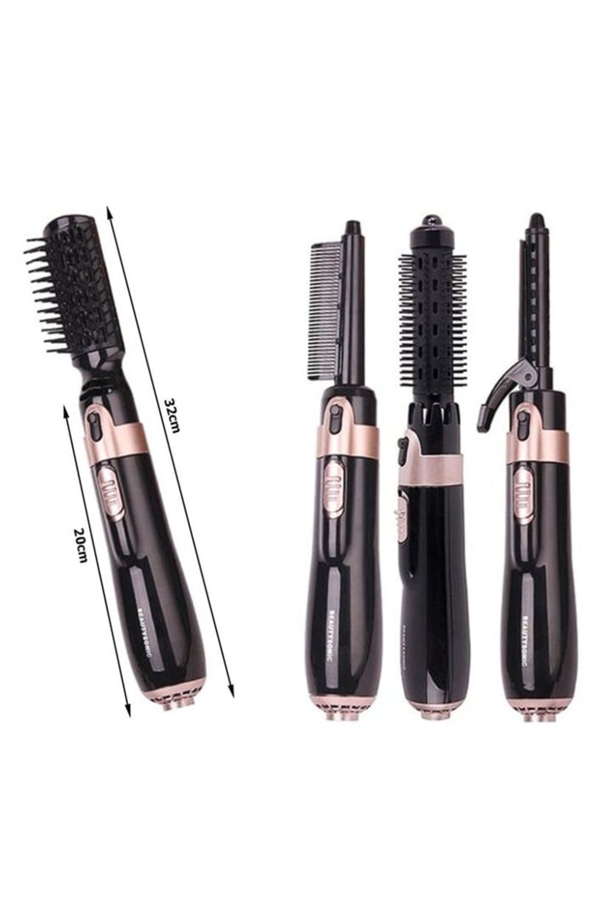 varioshop-Perie Electrica 4 in 1 VarioShop®, Ondulare, Uscare, Pieptanare, Indreptare, pentru Toate tipurile 2