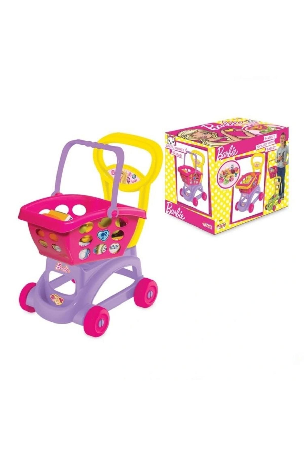 OurStyles Dede Barbie Sepetli Market Arabası