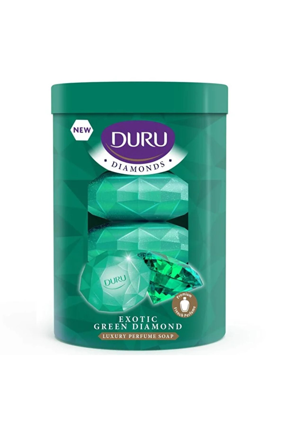 Duru Katı Sabun - Diamonds Series Green - 360 gr