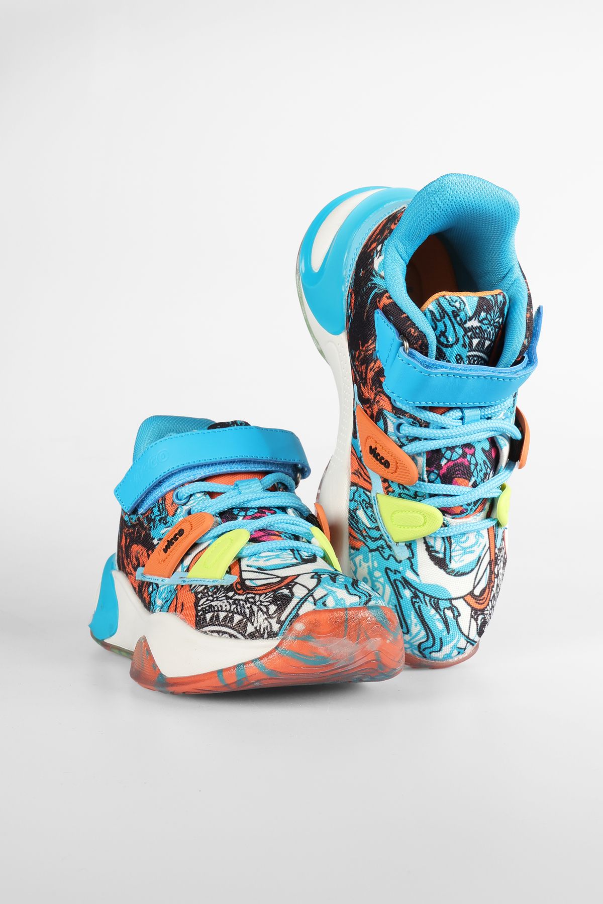 Vicco Universe Baskılı Erkek Çocuk Yeşil Sneaker