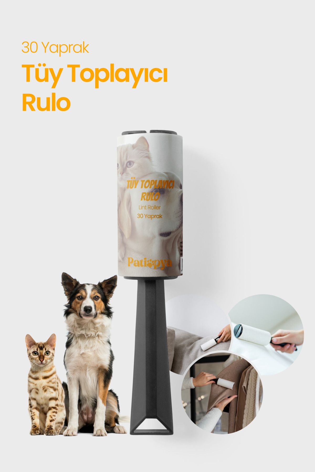 patiopya Tüy Toplayıcı & Tüy Toplama Rulosu