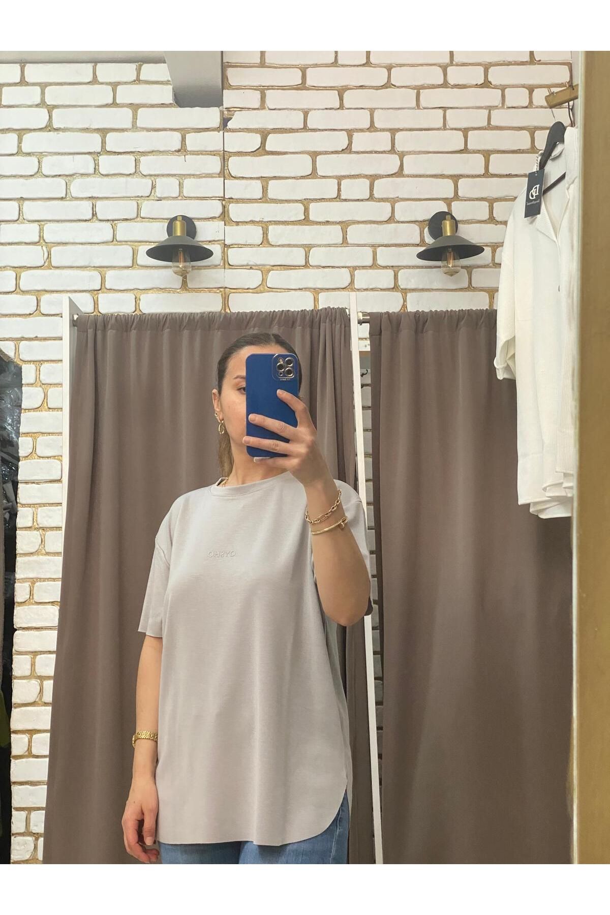 TUBA TOPTAŞ LAZER KESİM MODAL TSHİRT