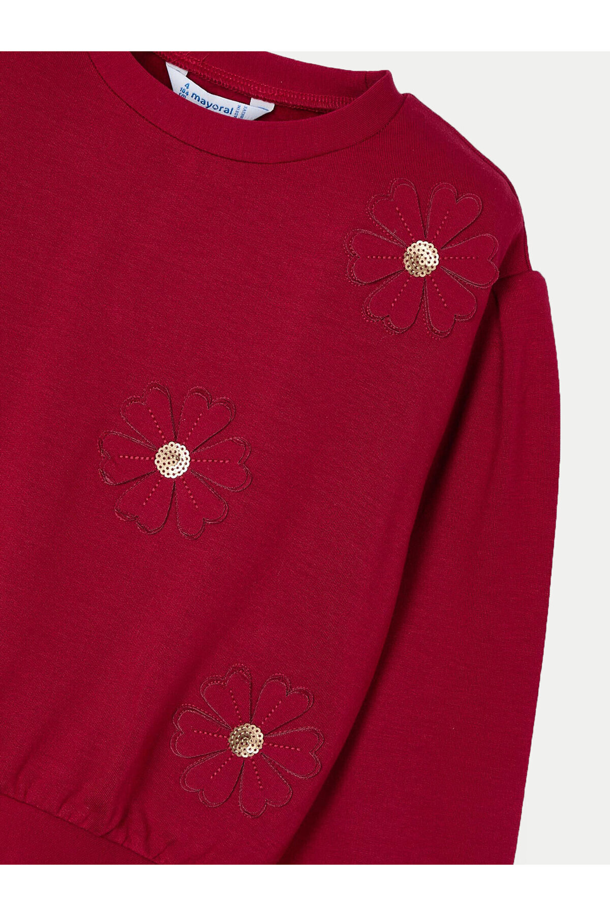 MAYORAL-Girl Sweatshirt 4478 Red 3