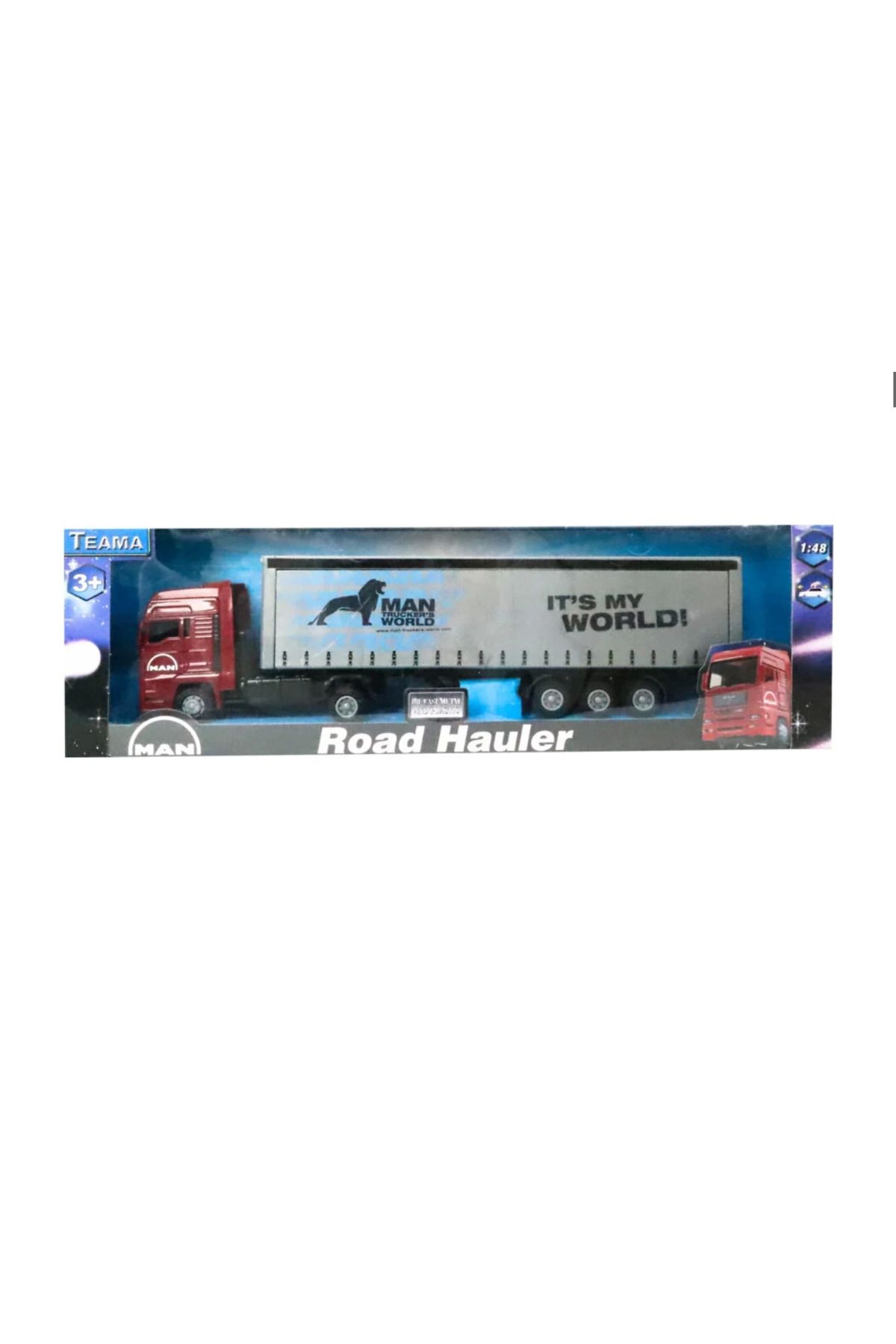 DENİZBİLİŞİM Man Model Gri Kargo Tırı