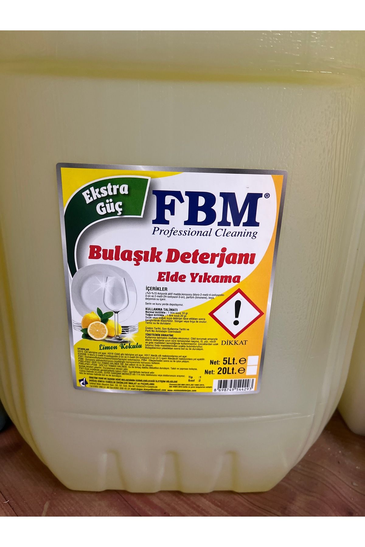 FBM Bulaşık Deterjanı 20 Kg