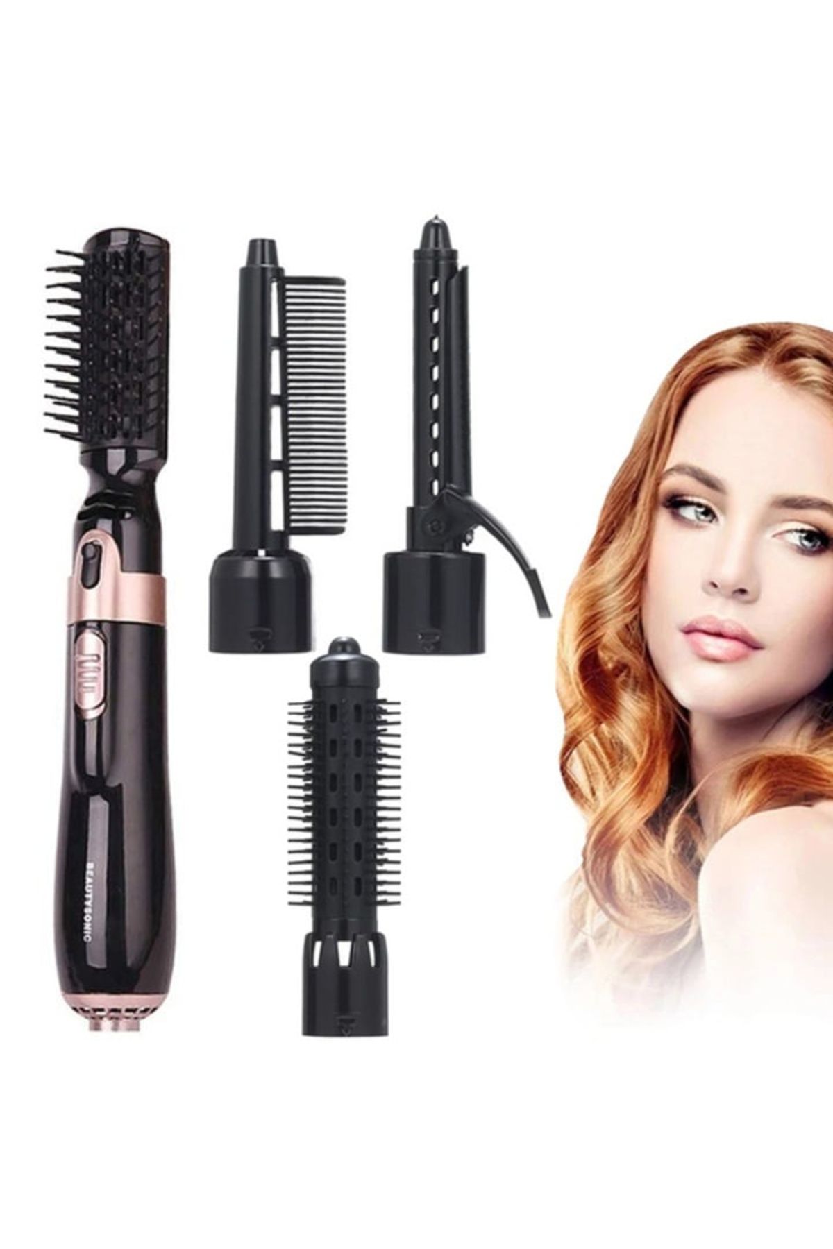 varioshop-Perie Electrica 4 in 1 VarioShop®, Ondulare, Uscare, Pieptanare, Indreptare, pentru Toate tipurile 8