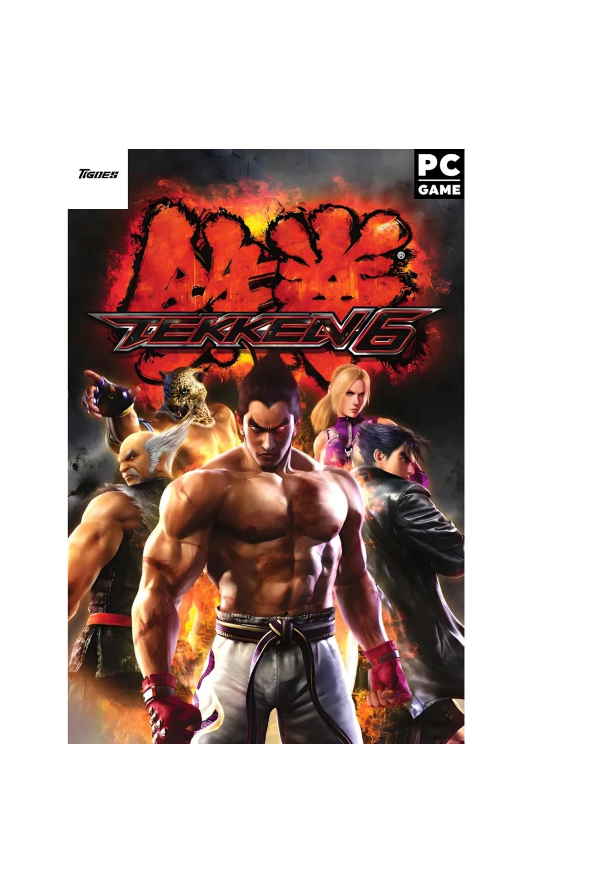 Tigdes 🎮 TEKKEN 6 PC Oyunu | Windows Uyumlu Dövüş Oyunu | Flash Bellekli Kurulum Destekli