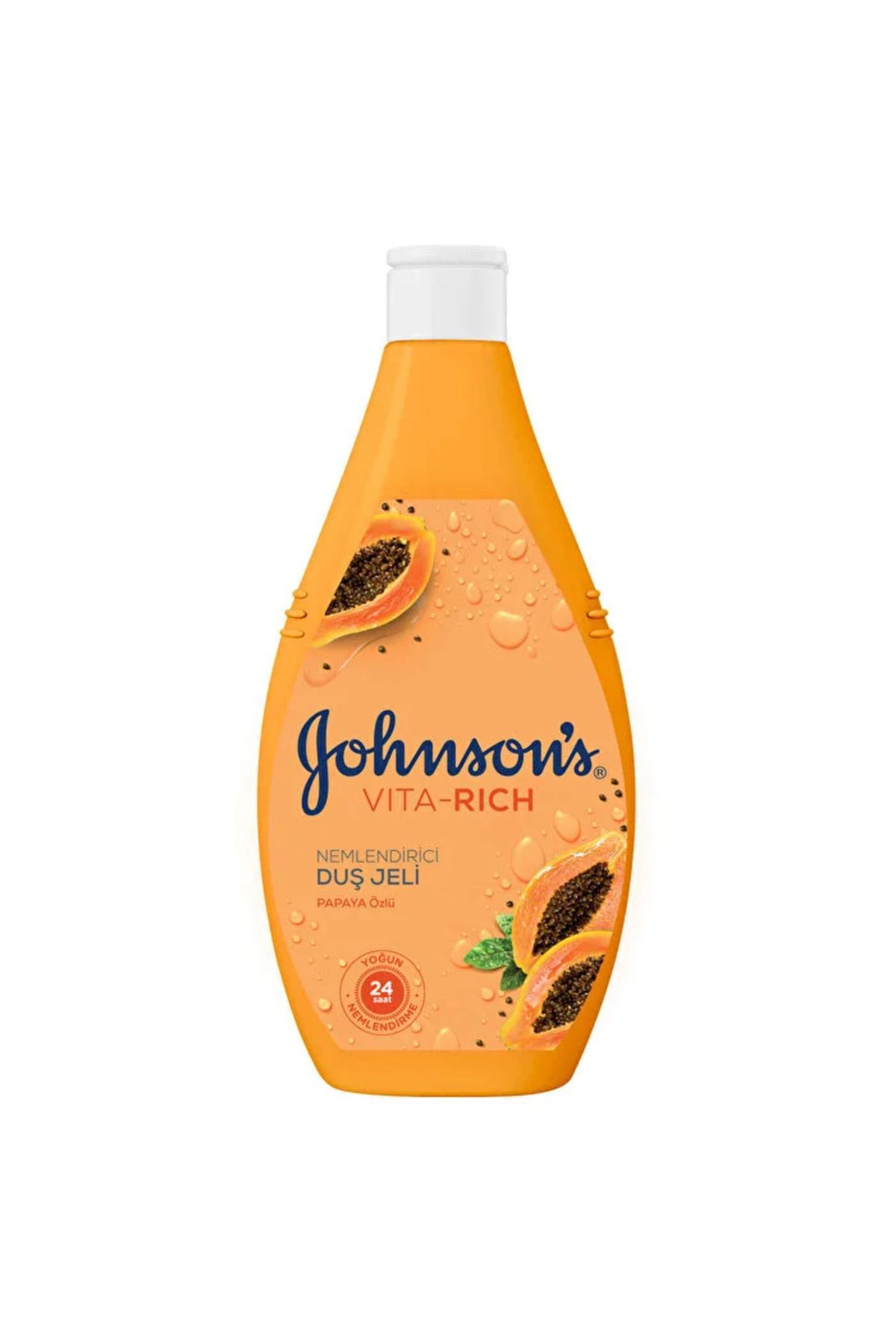 Johnson's Vita-Rich Duş Jeli - Papaya Özlü, Nemlendirici - 400 ml