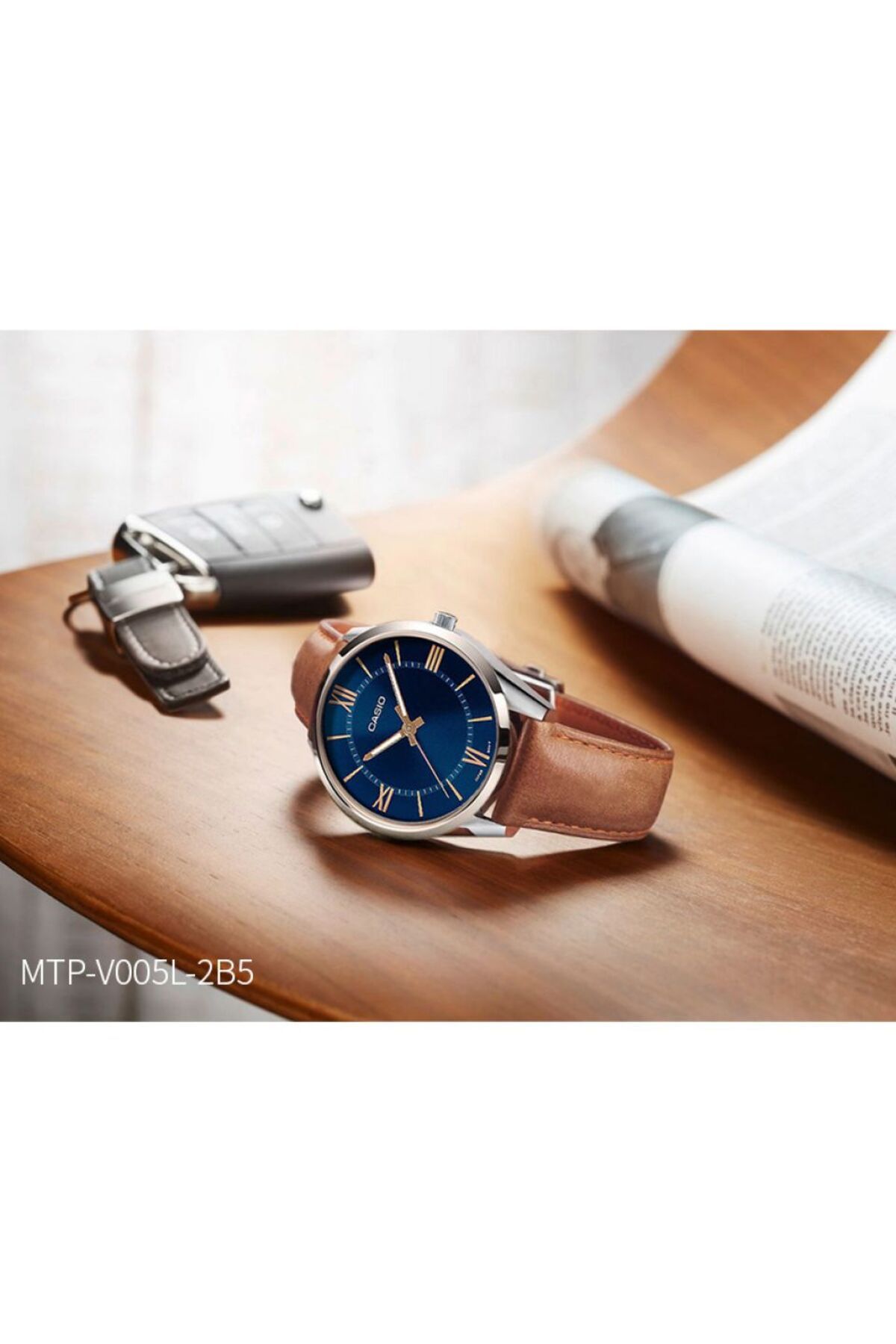 Casio-Ceas Barbati, Casio, Collection MTP-V0 MTP-V005L-2B5 2
