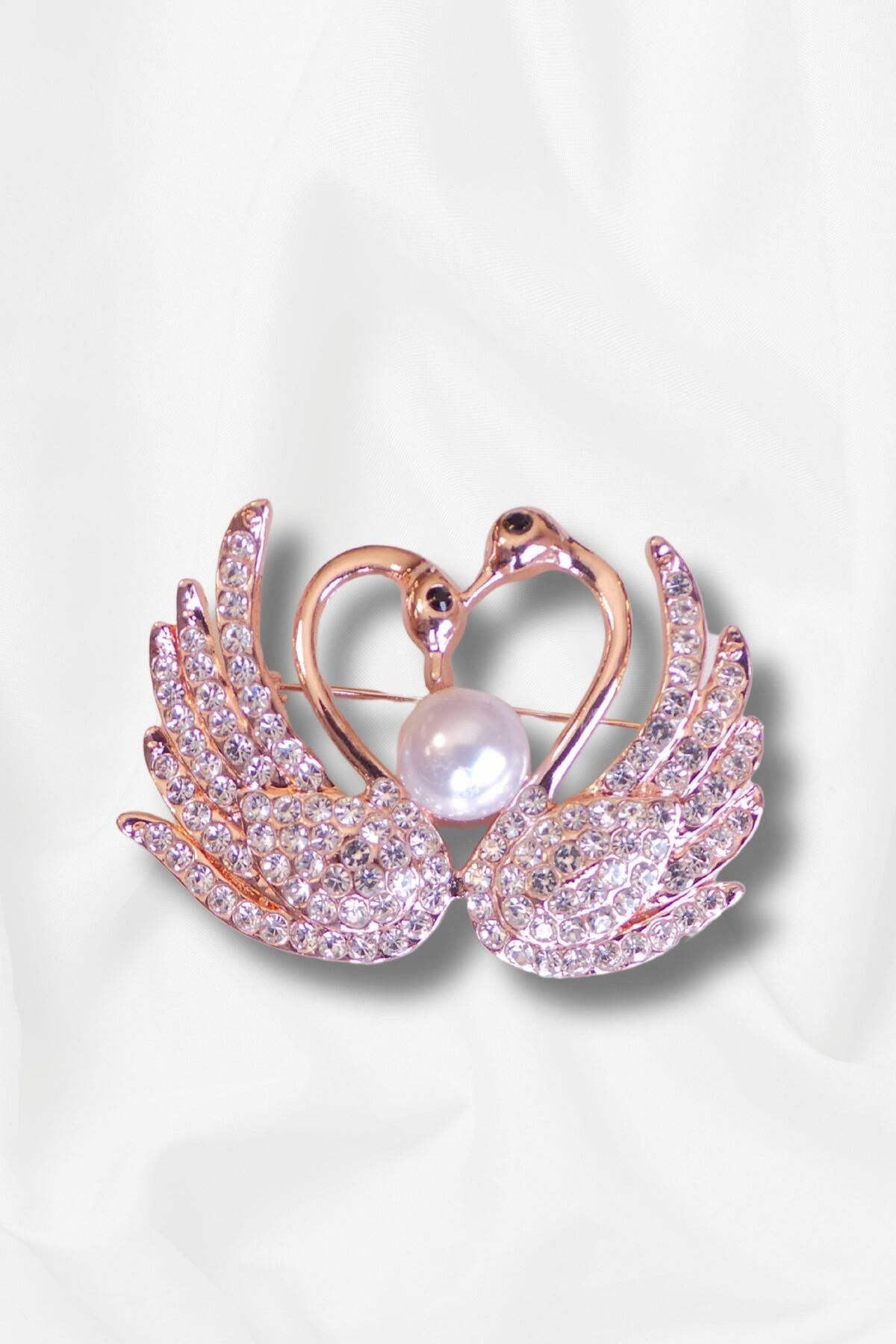 Spazio İvetta Broş BRONZ