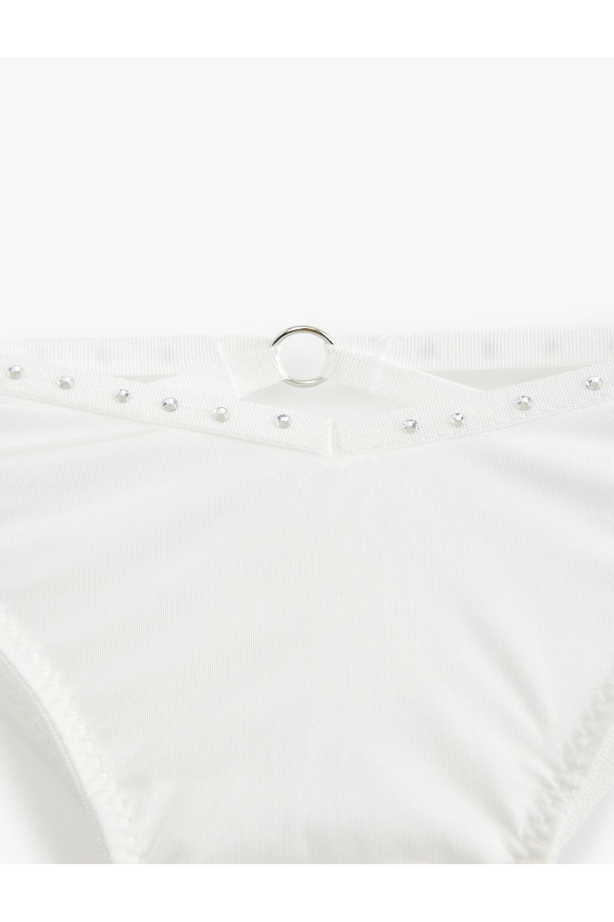 Koton-Bridal String Panties with Window Detail on the Back and Stone Detail 3