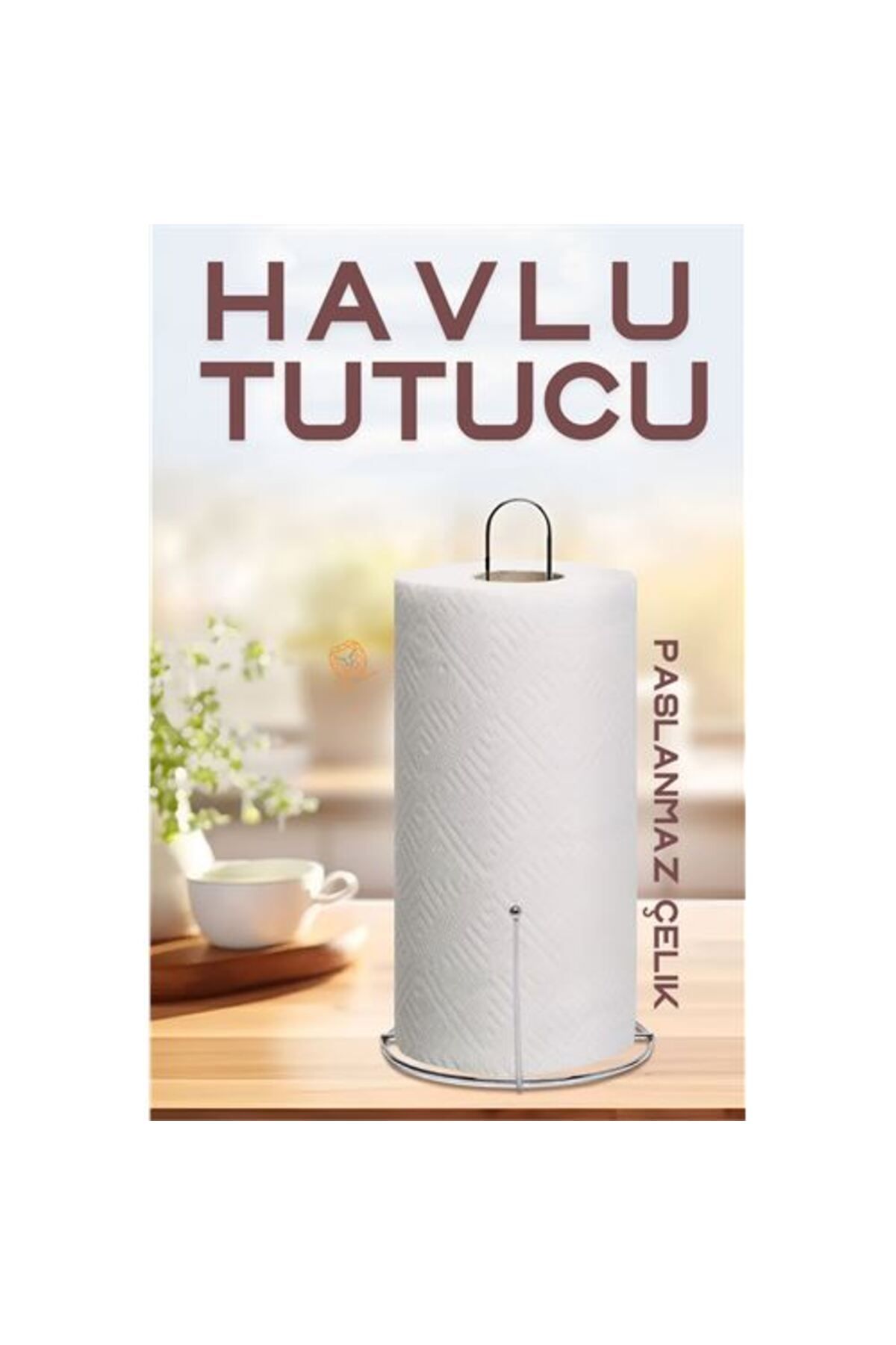 ÖYKÜ VE YİĞİT Kağıt Havlu Tutucu Paslanmaz Çelik