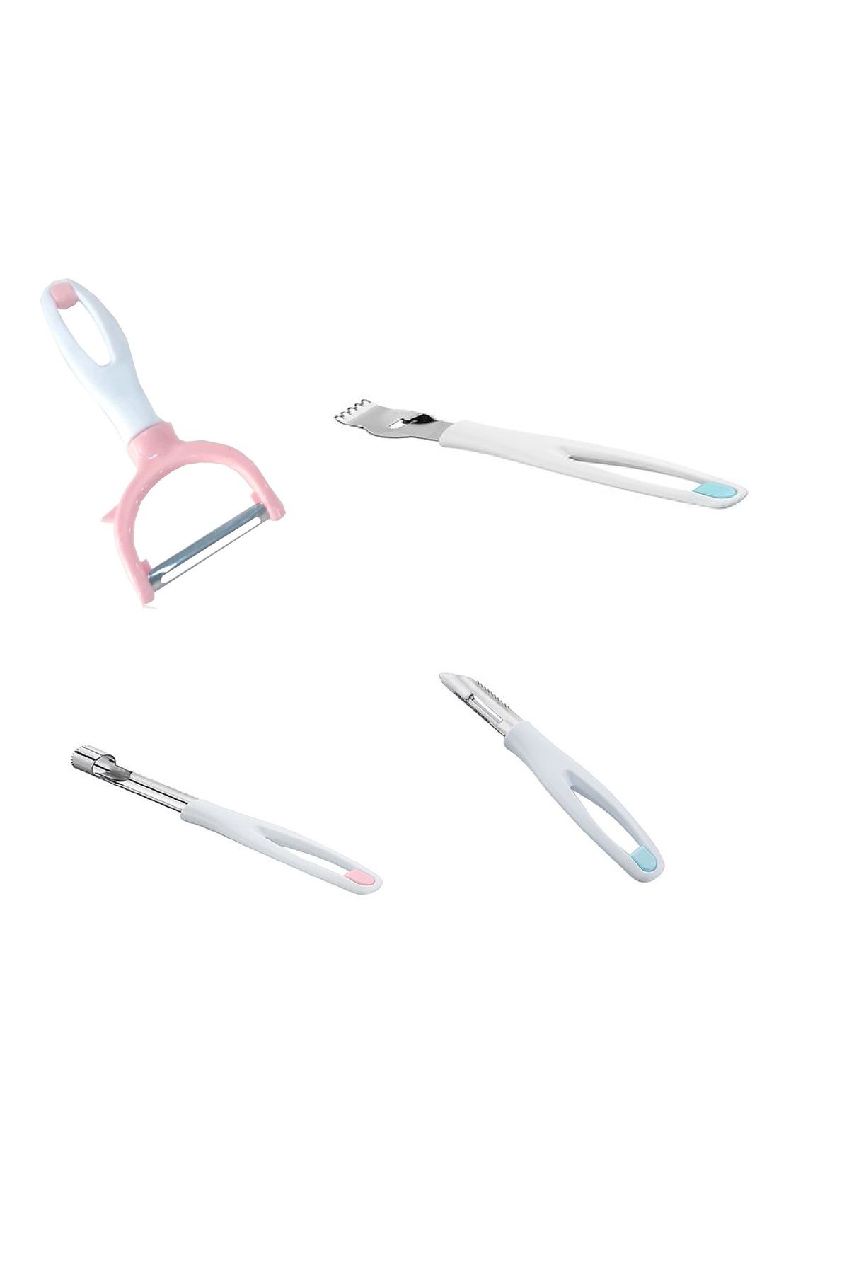 MR RZN STORE Soyacak ve Oyacak Seti (4Lü Set)