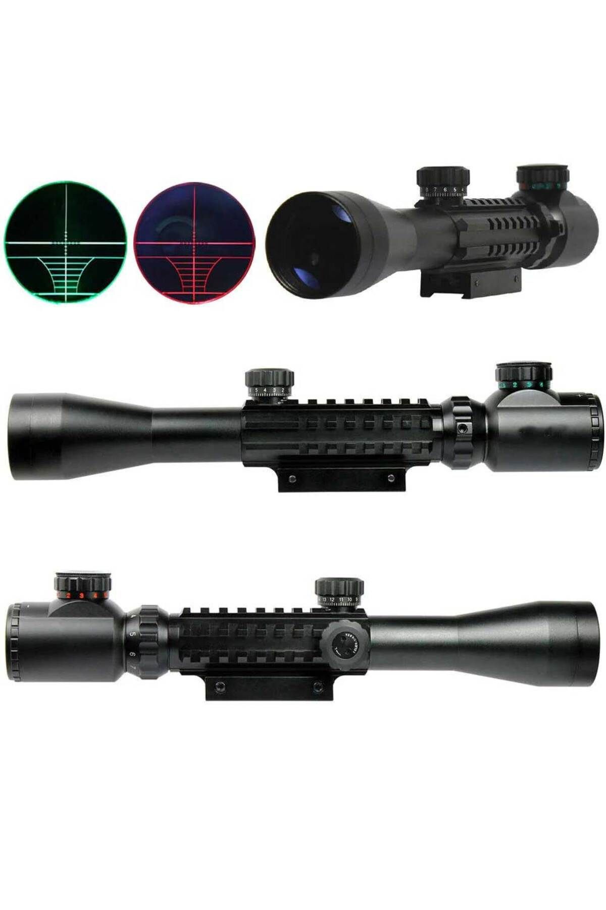 ÖYKÜ VE YİĞİT Spike 3-9x40 Zoomlu Dürbünü Kızaklı