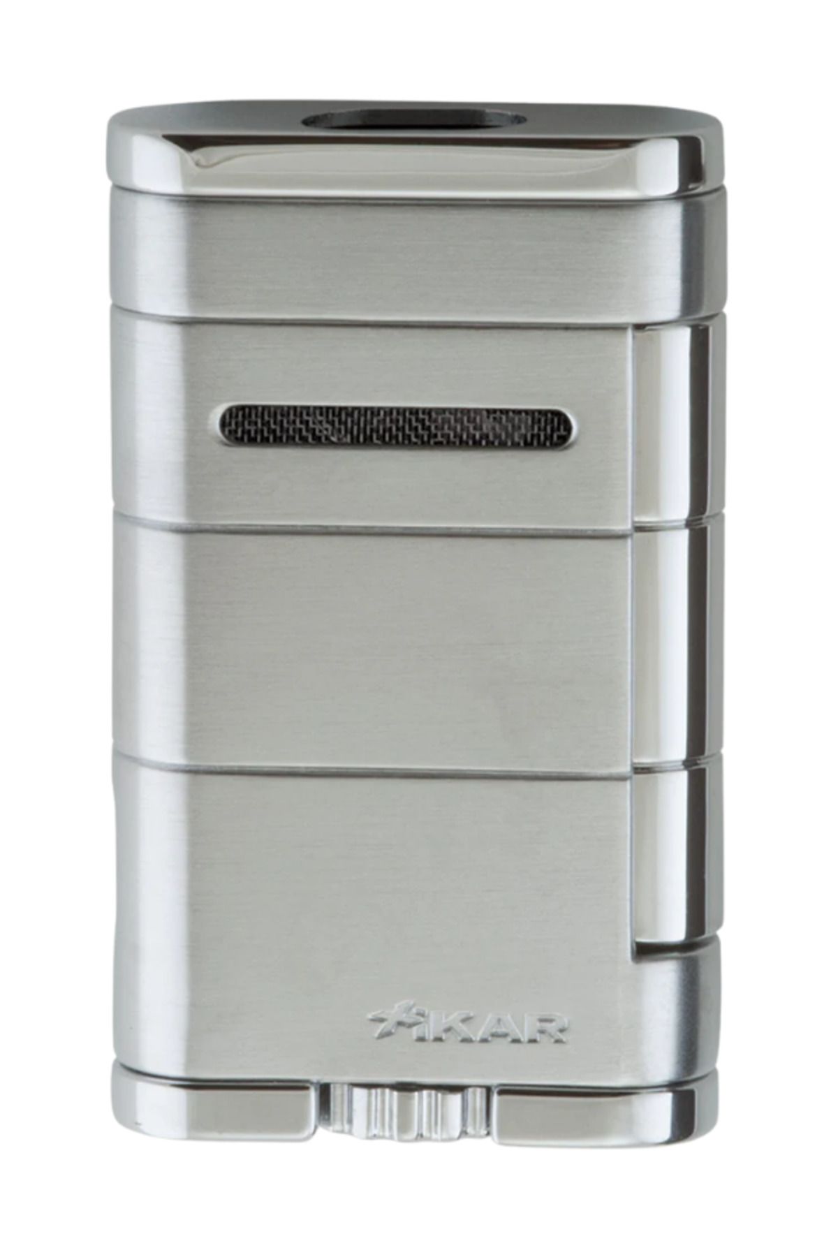Xikar Allume Gümüş Çift Torch Puro Çakmağı