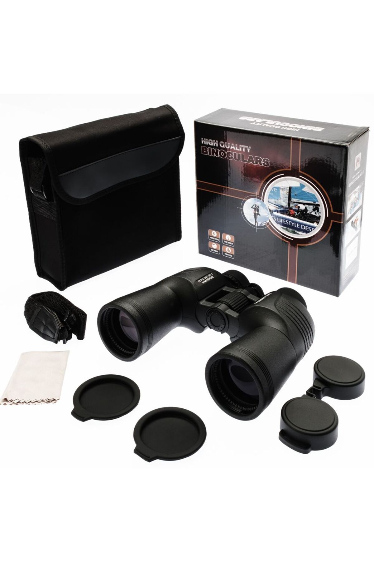 ÖYKÜ VE YİĞİT Mentch 20X50 Wa Su Geçirmez Dürbün Geniş Ön Mercek 1000M/56M