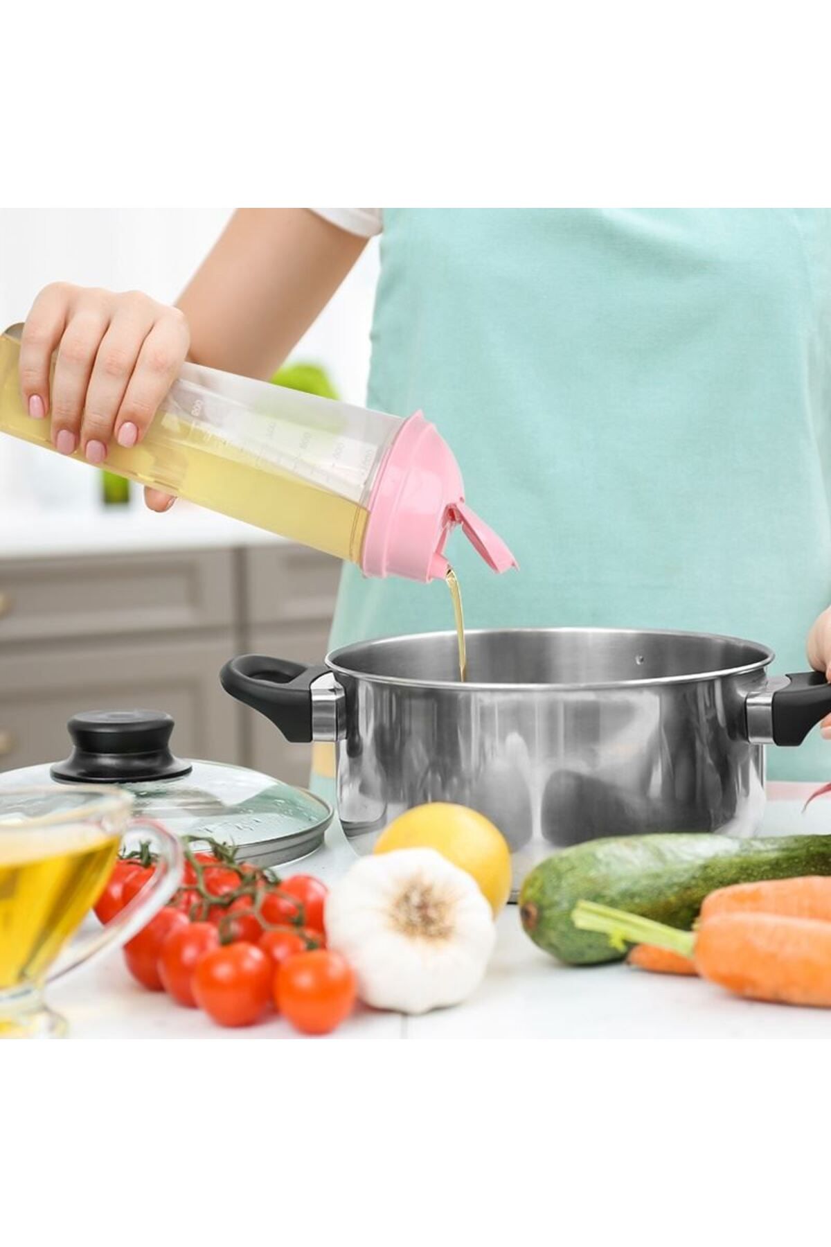 Toptan Bulurum Ölçekli Sıvı Yağlık 750 ML