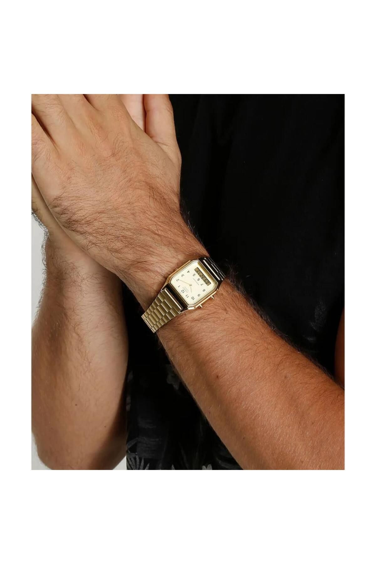 Casio-Ceas Casio, Vintage Edgy AQ-230GA-9BMQ 2