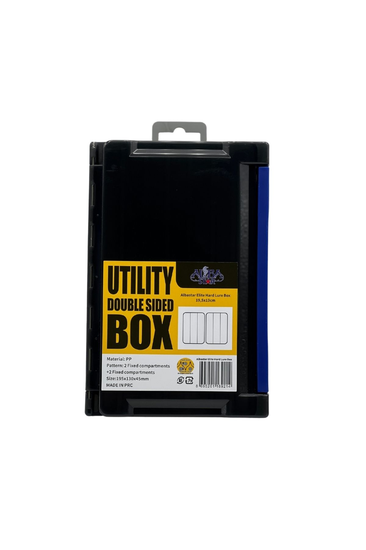 Albastar Elite Utility Çift Taraflı Balıkçı Kutusu