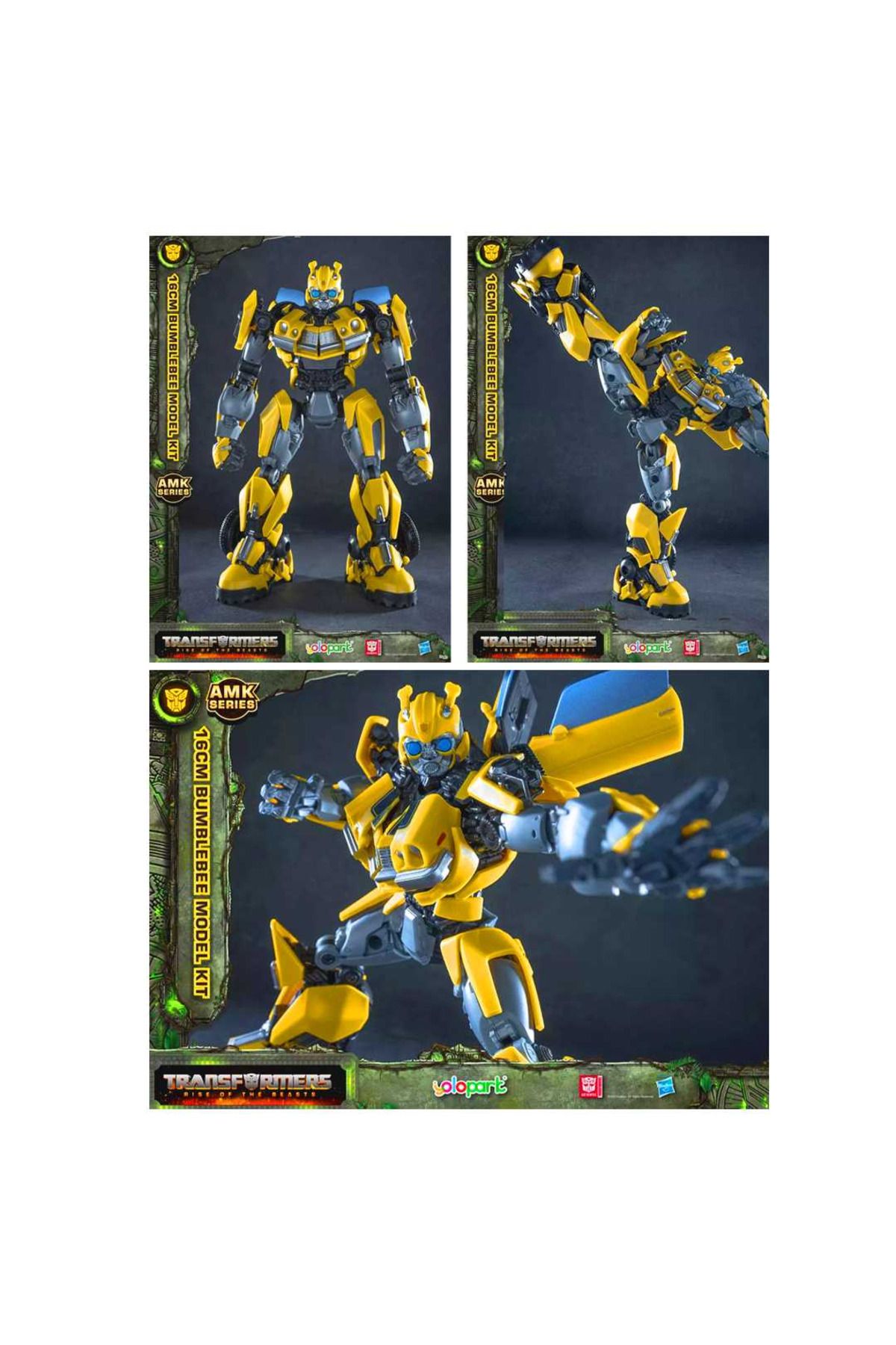 BAŞEL OYUNCAK TRANSFORMERS RİSE OF THE BEASTS AMK SERİ BUMBLEBEE MODEL KİT 16 CM 8+