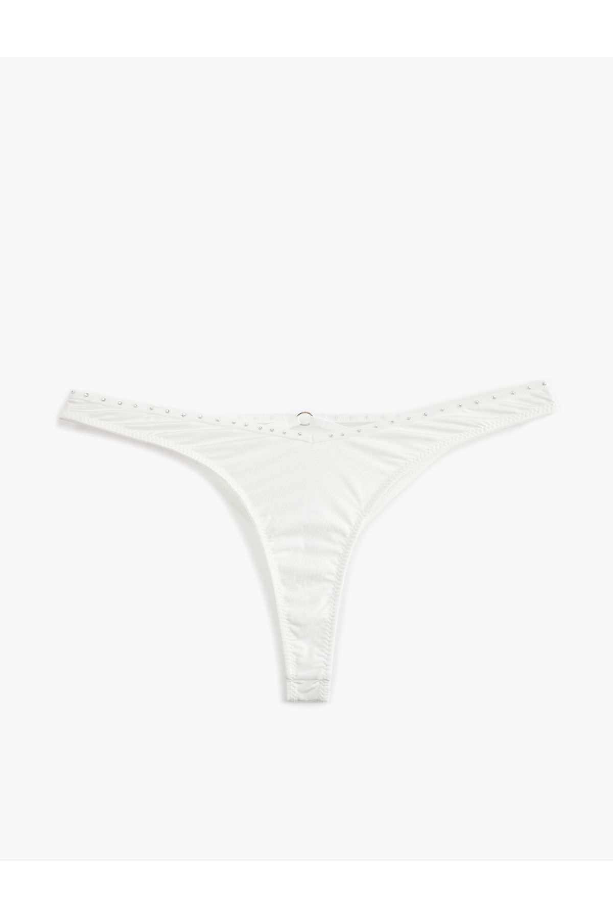 Koton Bridal Arkası Pencere Detaylı Taş Detaylı String Külot