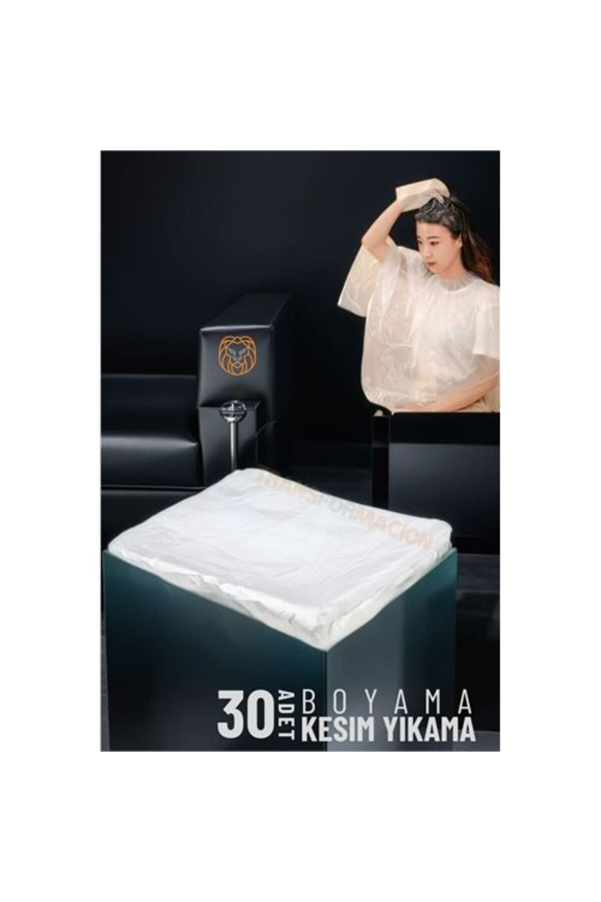 ÖYKÜ VE YİĞİT Saç Boyası Kesim Yıkama Önlüğü 30 Adet