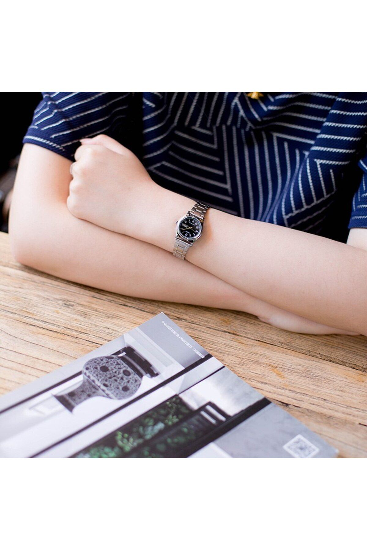 Casio-Ceas Dama, Casio, Collection LTP-V0 LTP-V006D-1B 2
