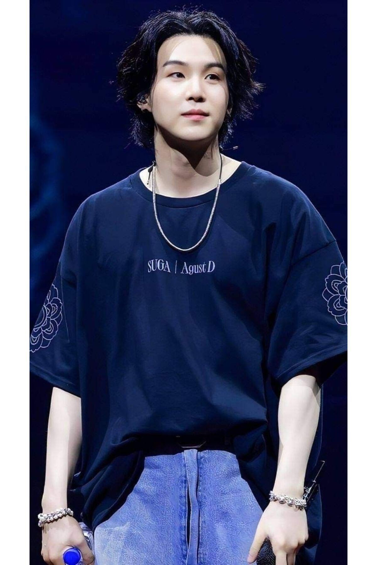 Kirastore Unisex Siyah Bts Suga D-day Konser T-shirt
