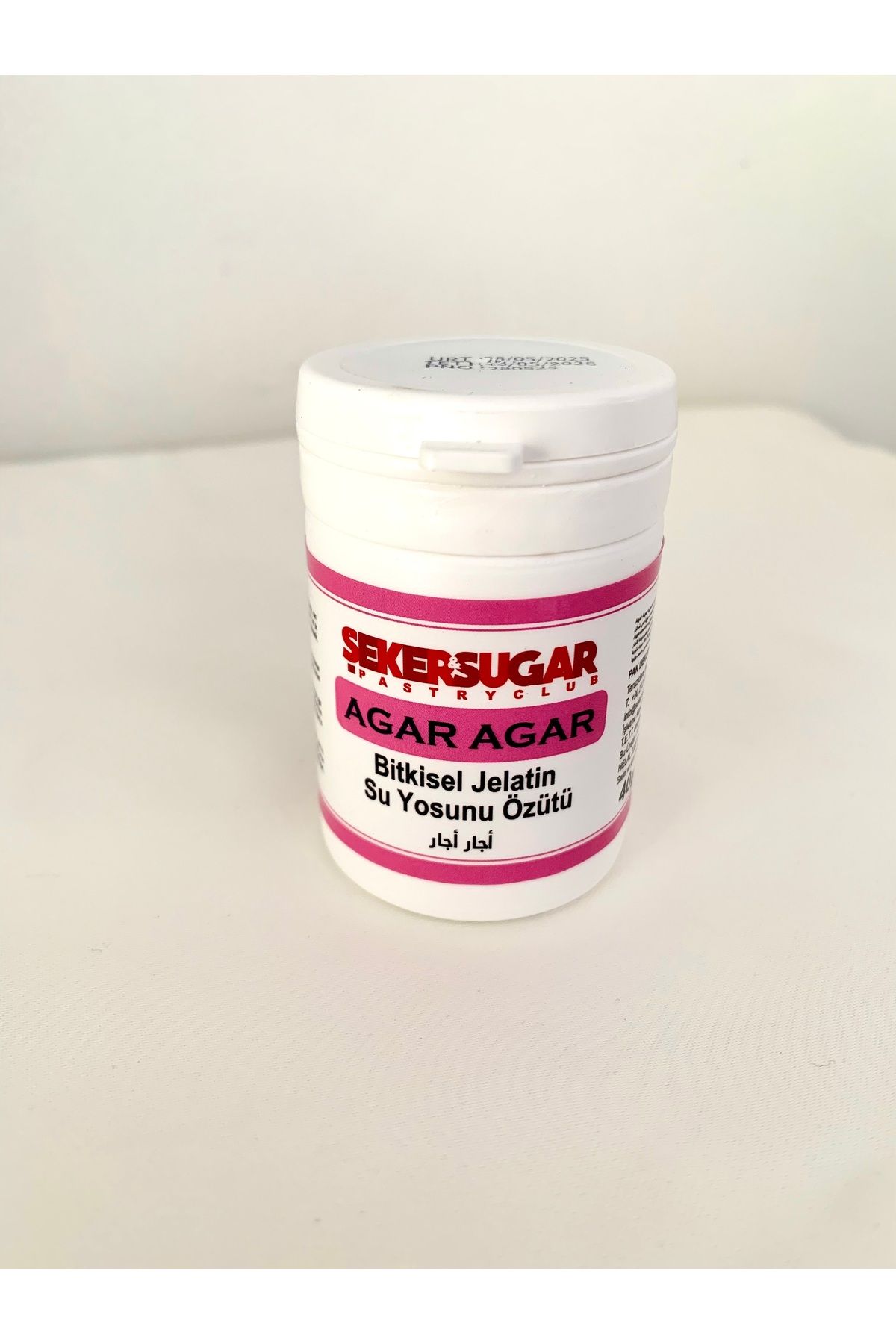 ŞEKER & SUGAR Agar agar bitkisel