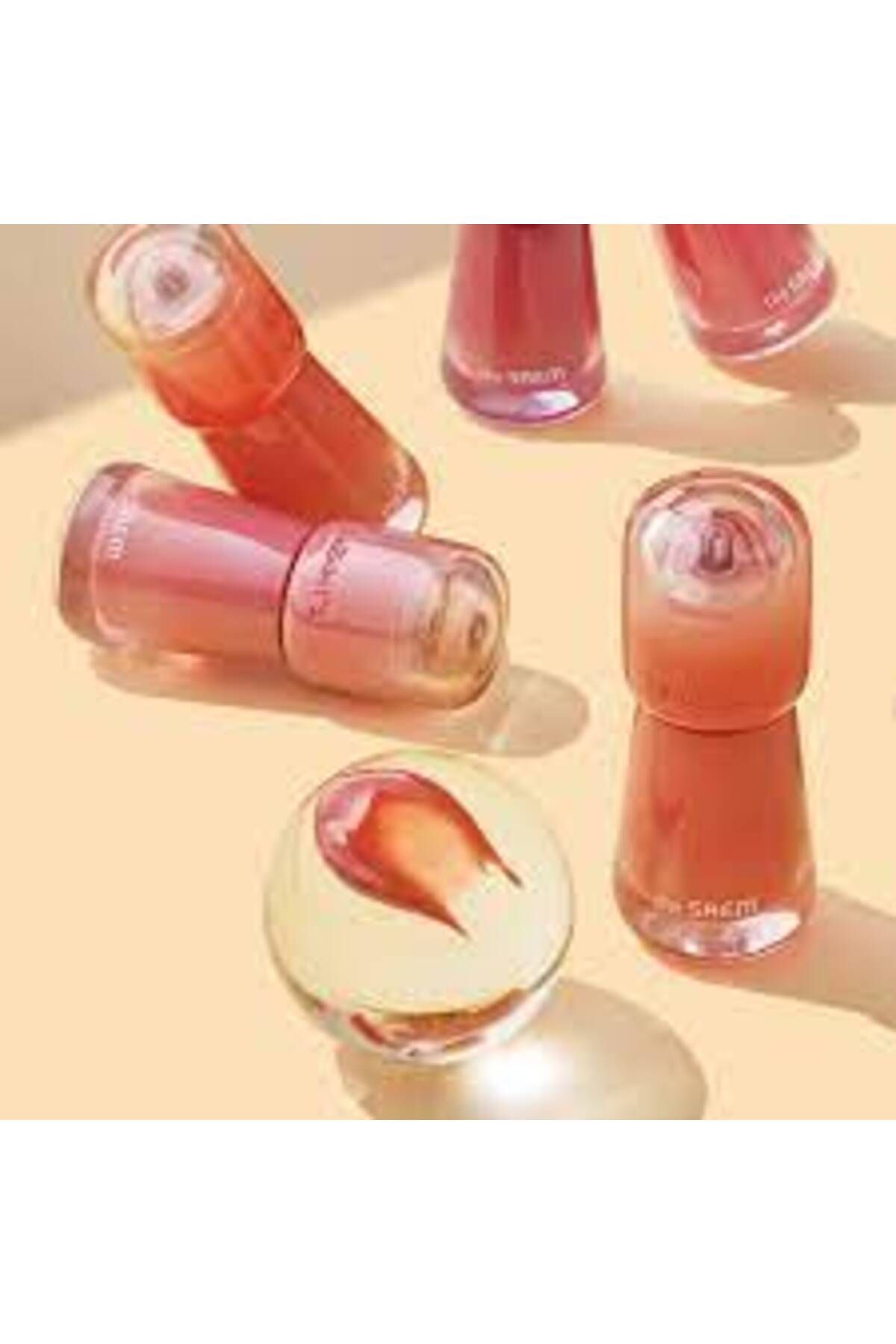 THE SAEM-Lip gloss, The Saem, Saemmy's Ade Shot Tint, 3.2g #03 Lychee Chamomile 4
