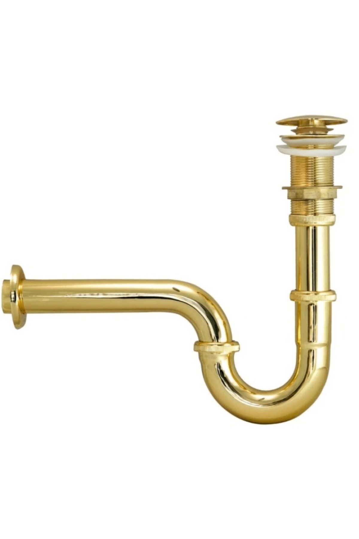 entrend11 Gold Lavabo Sifonu Takımı