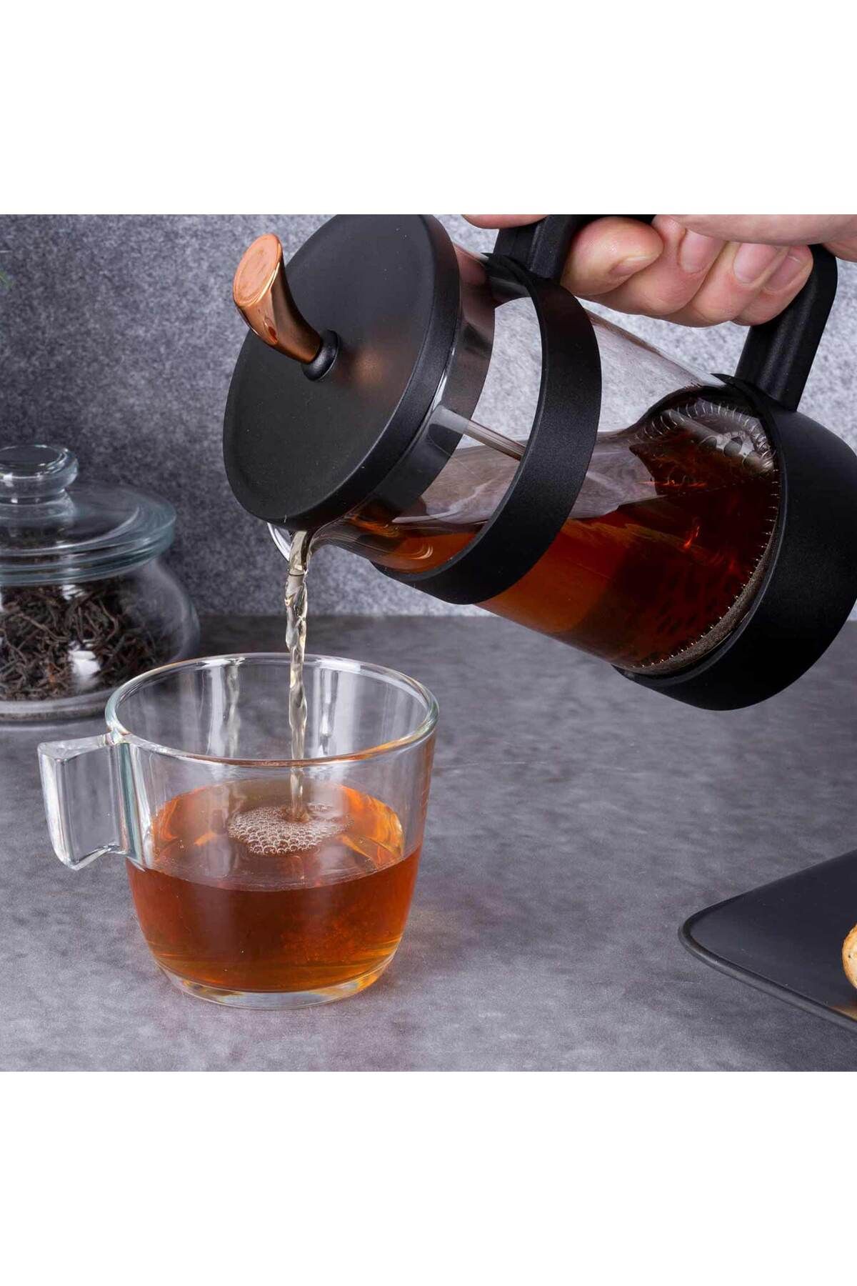 Berlinger Haus Presa Franceza Cafea Si Ceai Berlingerhaus Black Rose 600ml - One Size