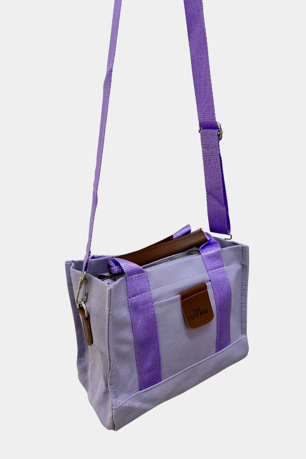 osteir Kadın Mini Kanvas Tote Bag Omuz ve El Çantası