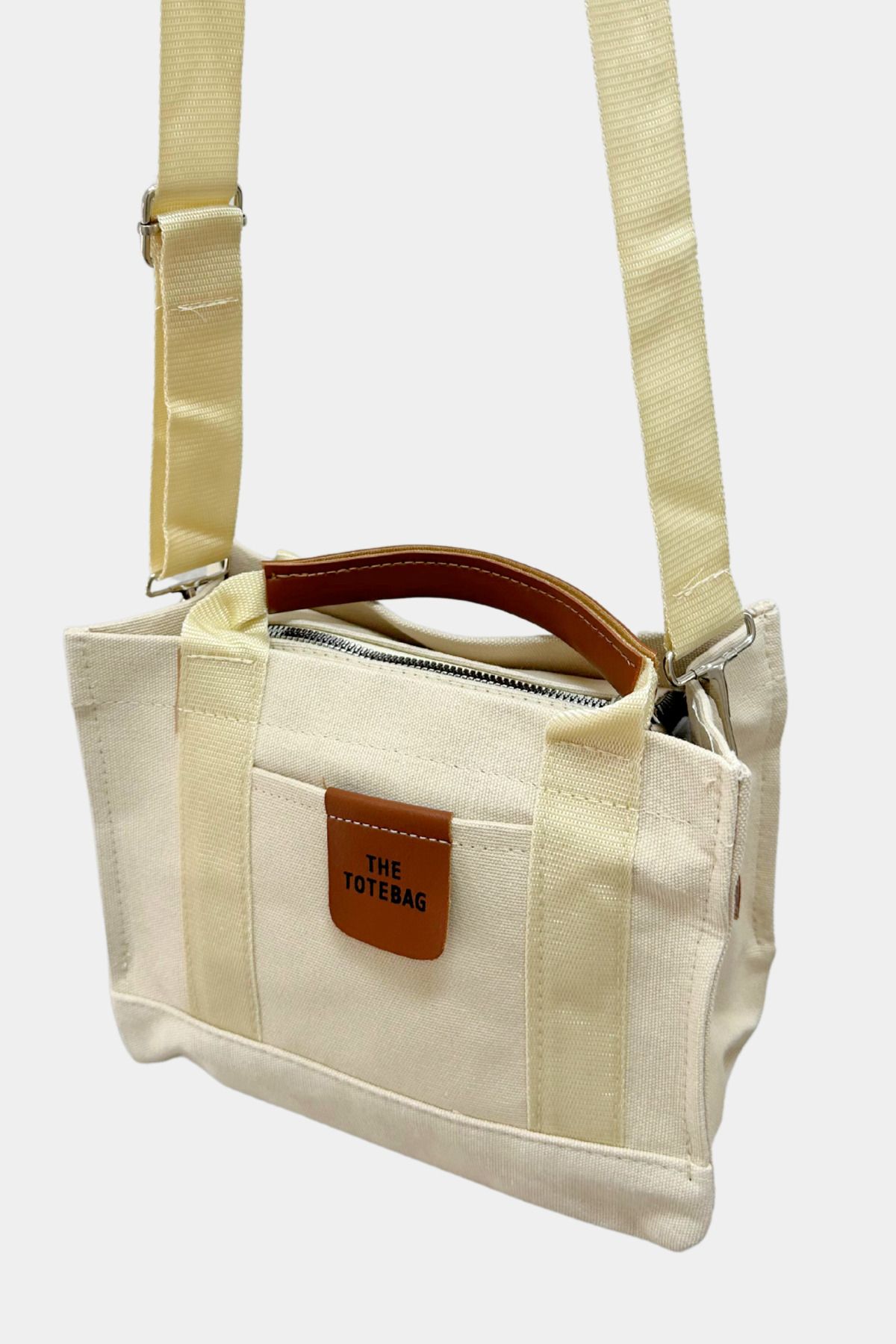 osteir Kadın Mini Kanvas Tote Bag Omuz ve El Çantası