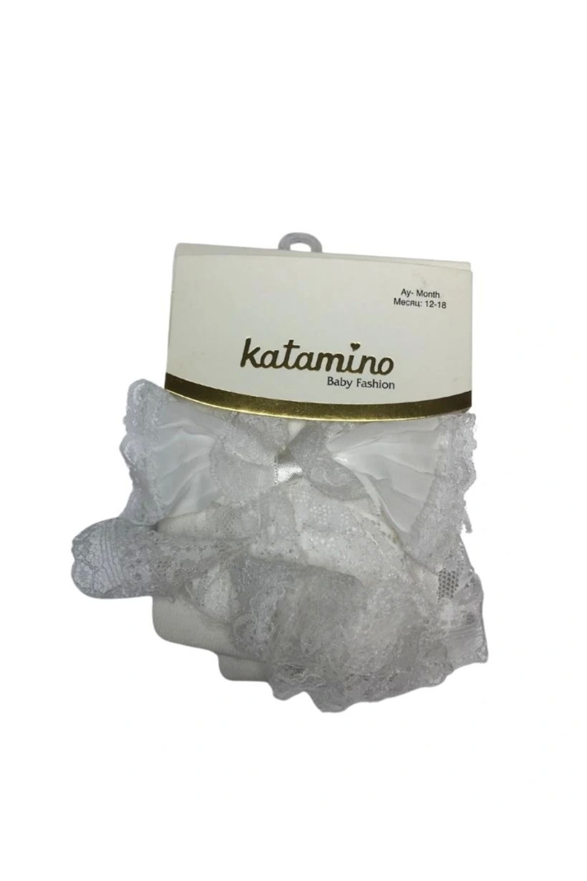 OurStyles Katamino Malina Popo Aks. Kız Bebek Külotlu Çorap K31070 Asorti