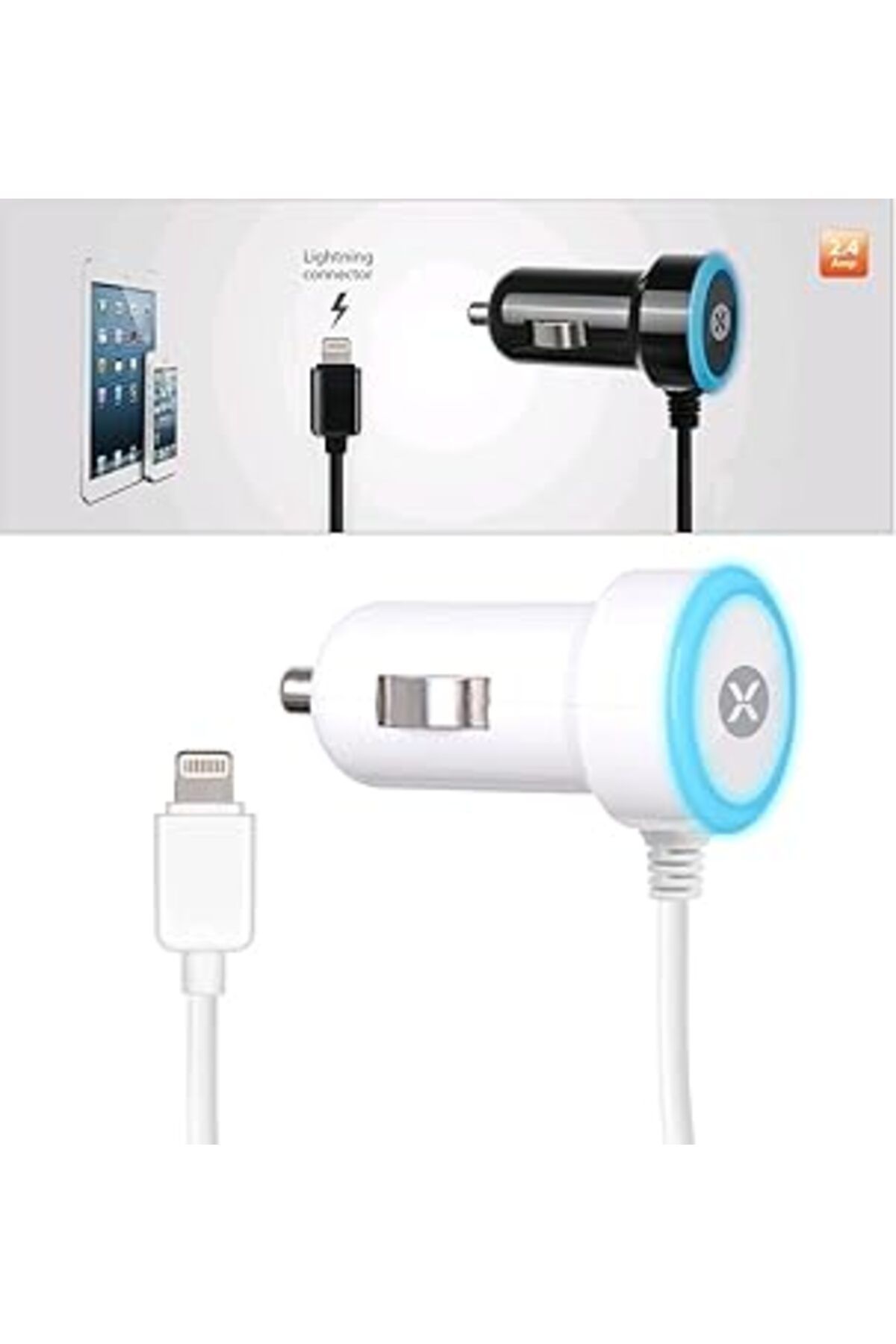 Pazarcan Arac Sarj Kiti/Lightning Beyaz Dxmdca288W