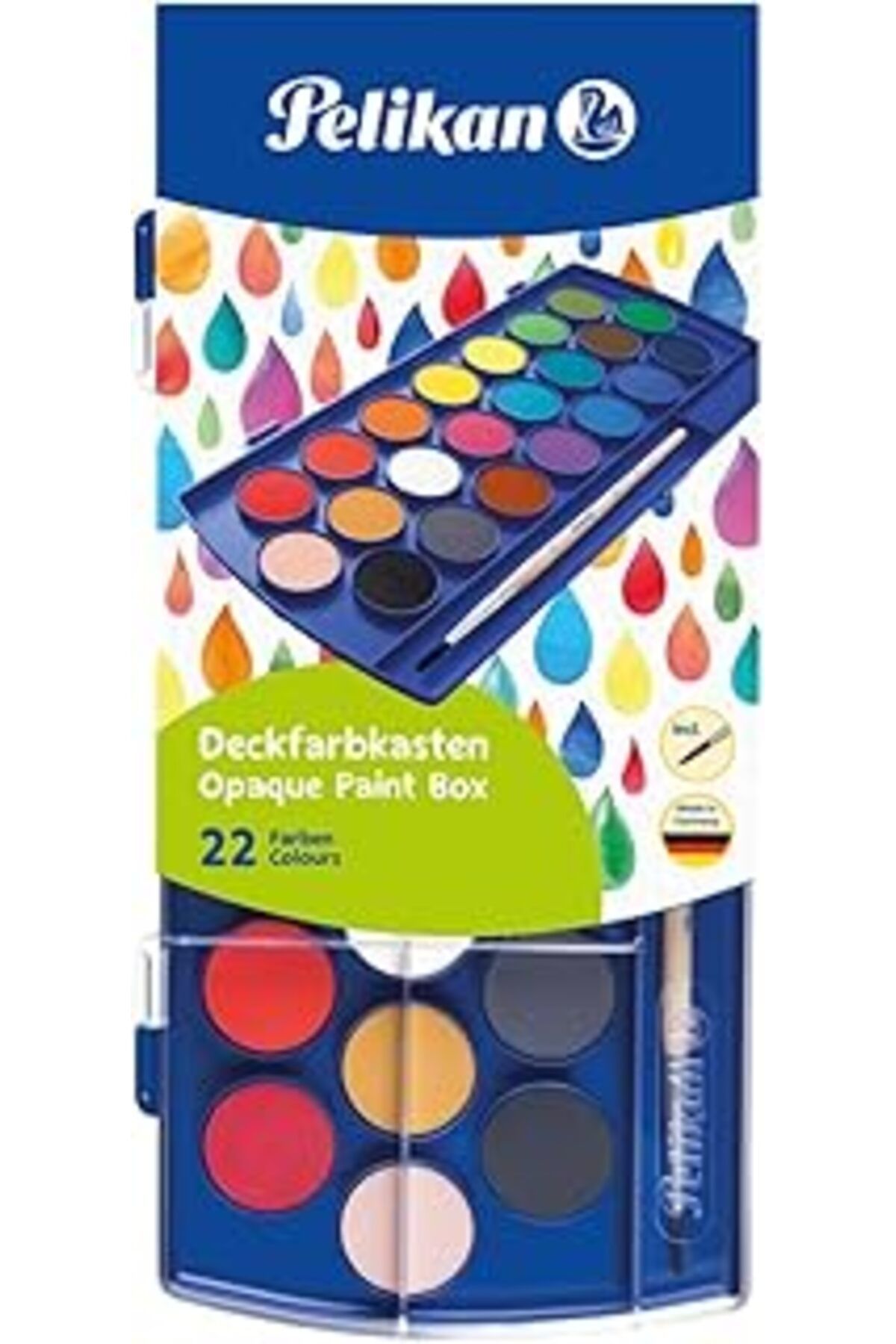 Mu Art Ahşap Pelikan F 455 P-22 Suluboya 22 Renk- Pl721670Sb22R