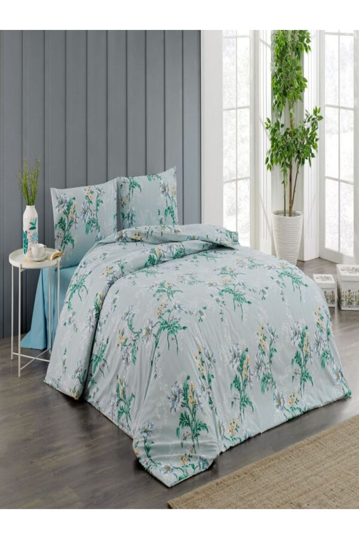 Kristal KTİSTAL RANFORCEÇİFT KİŞİLİK NEVRESİM TAKIMI / QUILT COVER SET